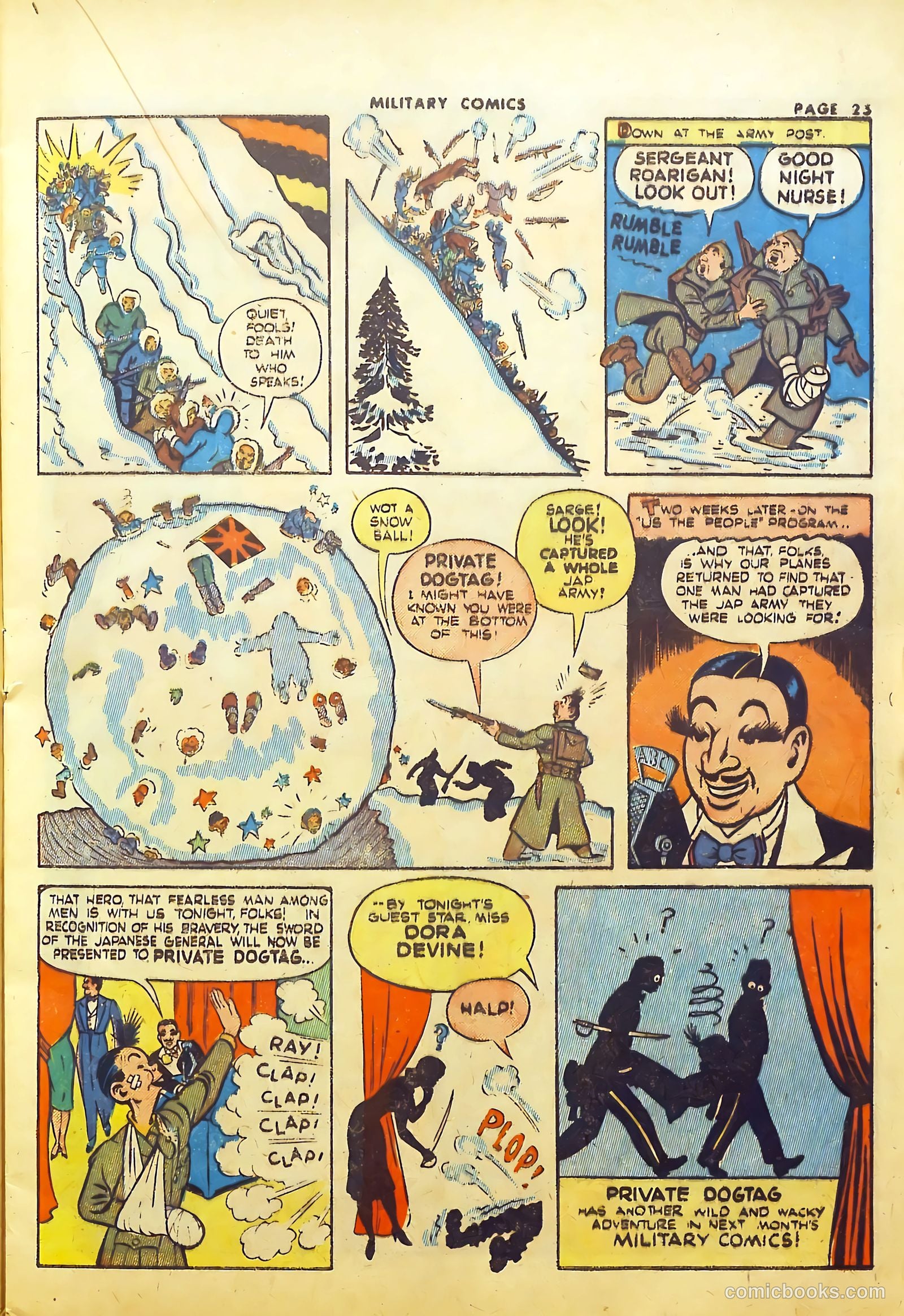 Military Comics #22 (1943) — page 27 of 68
