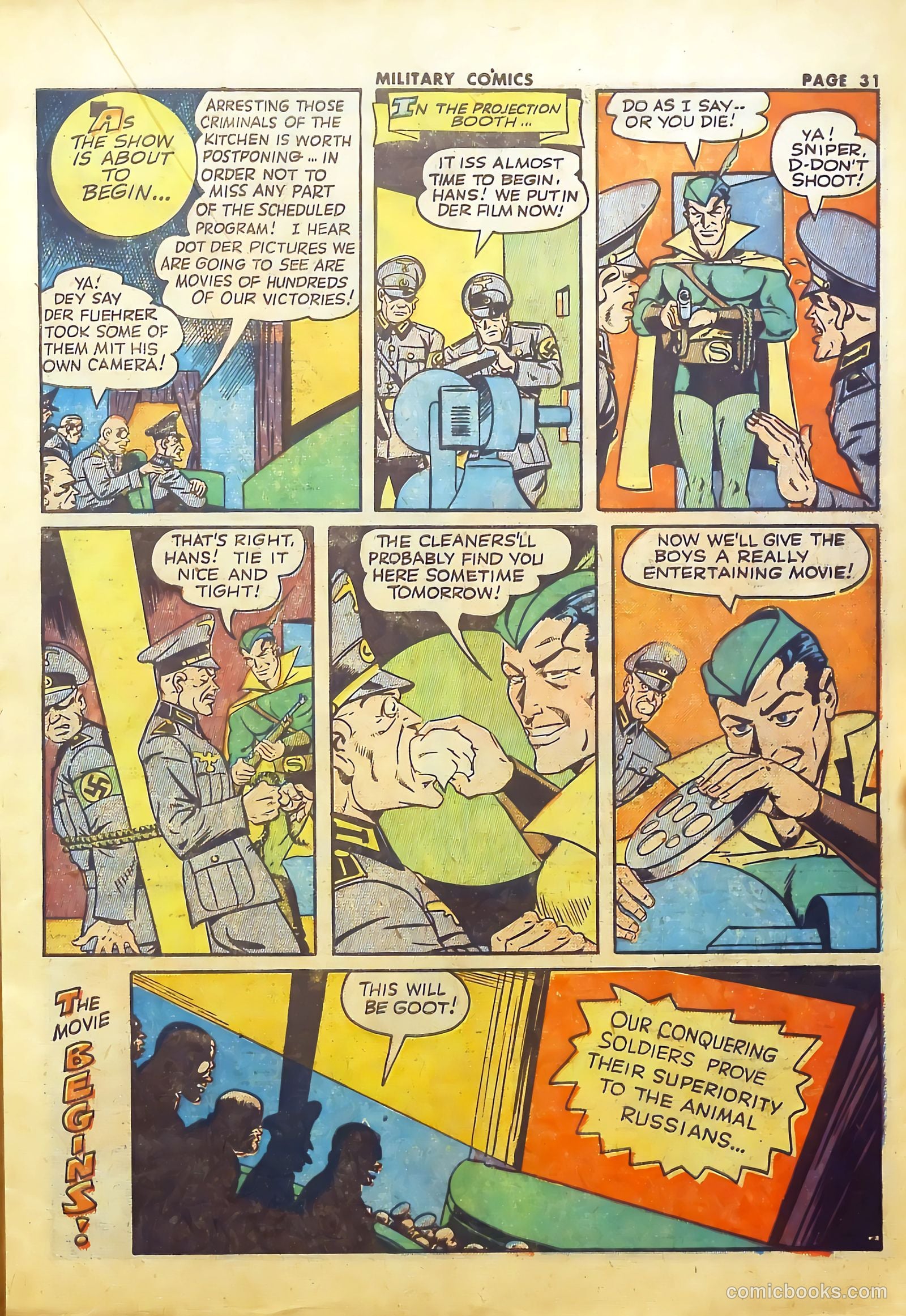 Military Comics #22 (1943) — page 33 of 68