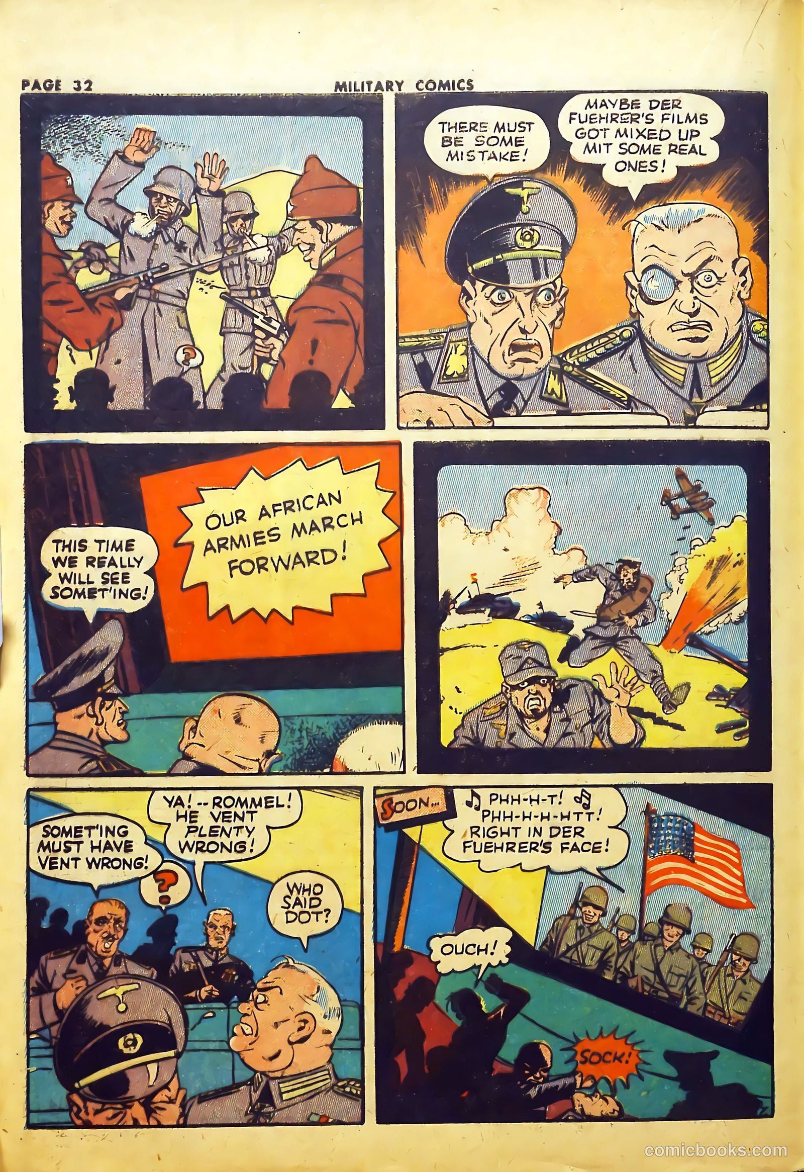 Military Comics #22 (1943) — page 34 of 68