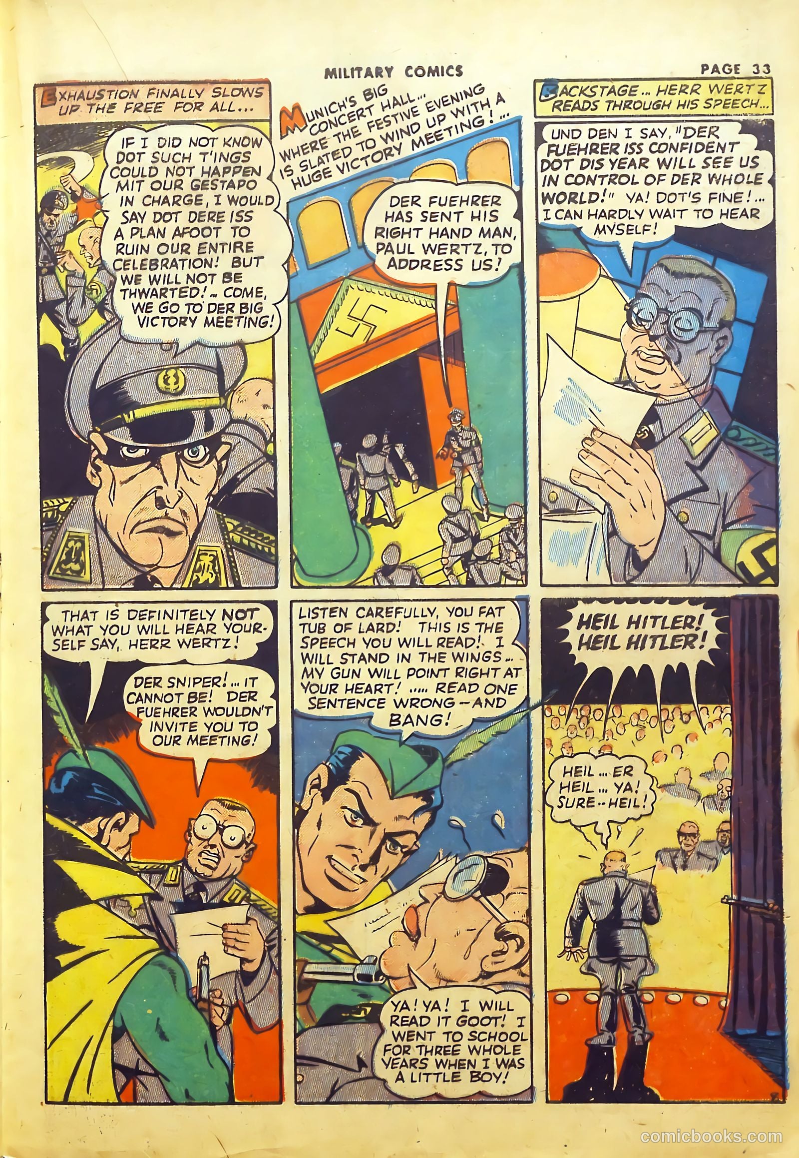 Military Comics #22 (1943) — page 35 of 68