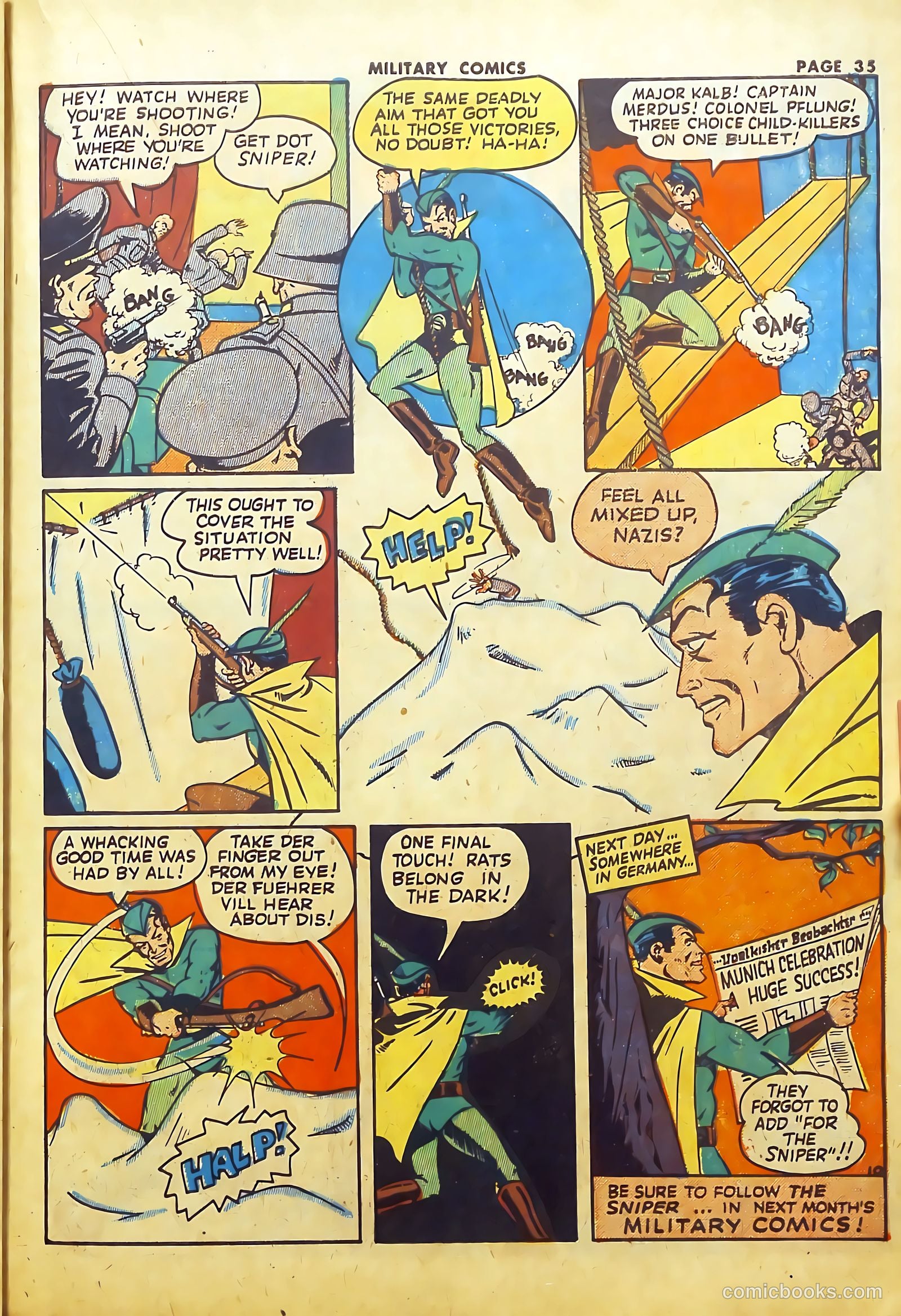 Military Comics #22 (1943) — page 37 of 68