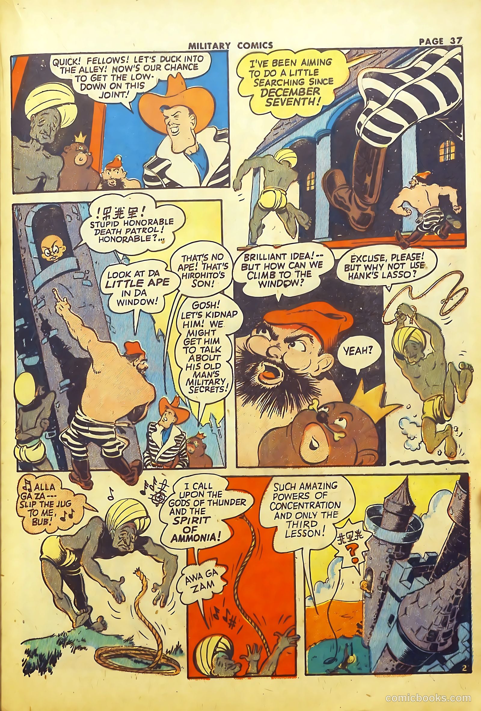 Military Comics #22 (1943) — page 39 of 68