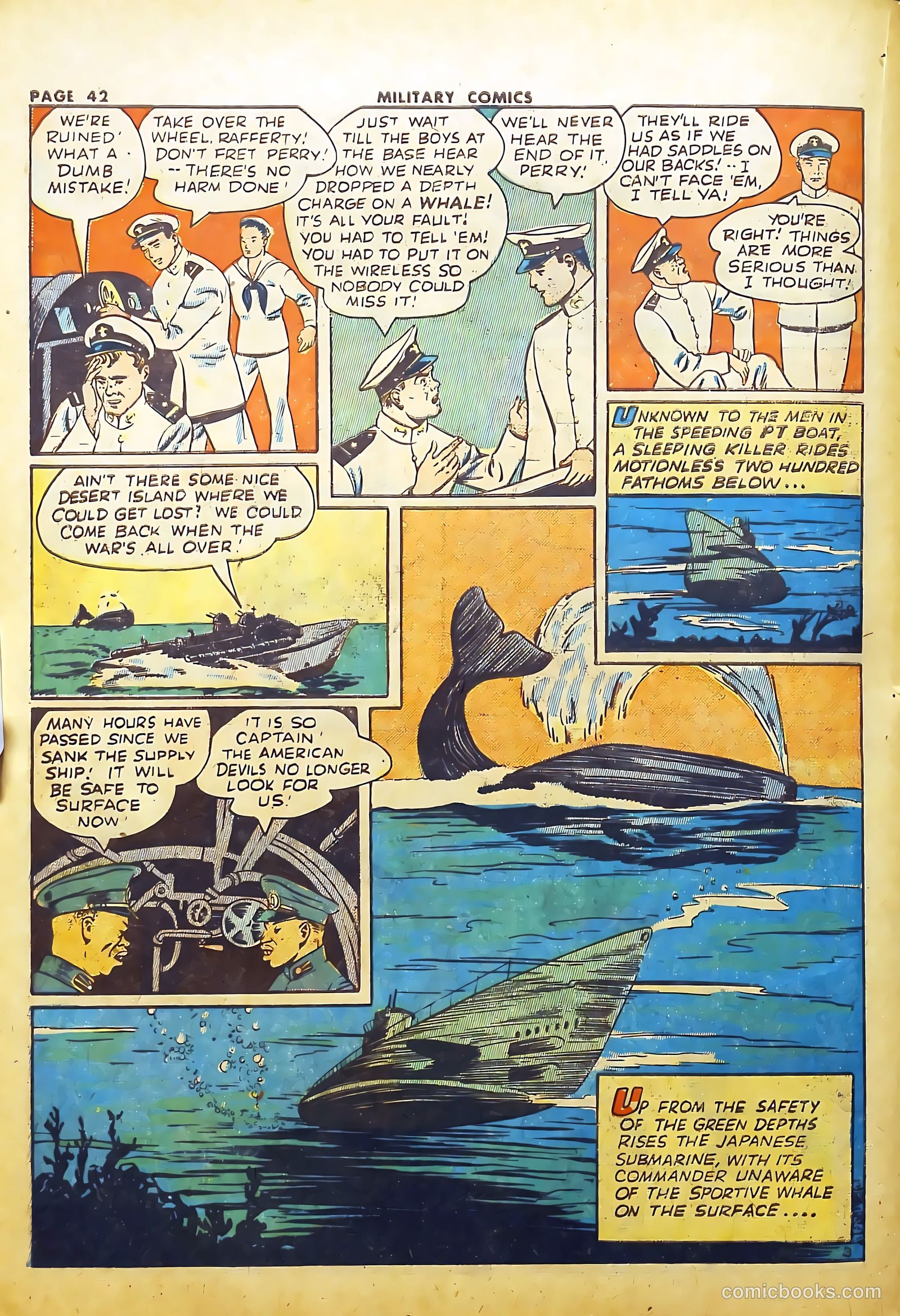 Military Comics #22 (1943) — page 44 of 68