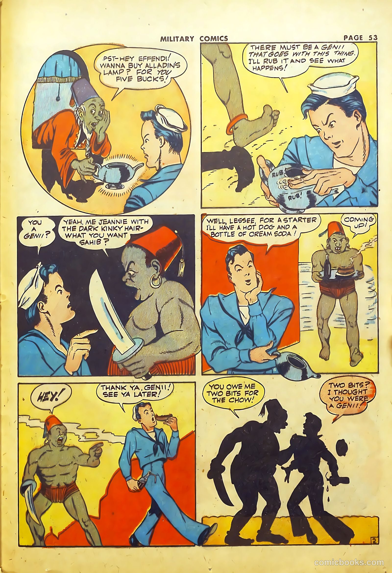 Military Comics #22 (1943) — page 55 of 68