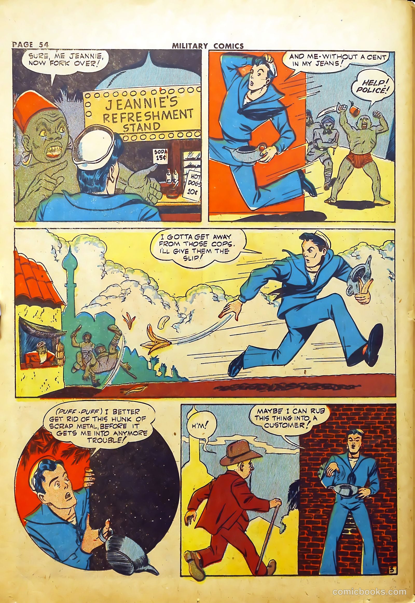 Military Comics #22 (1943) — page 56 of 68