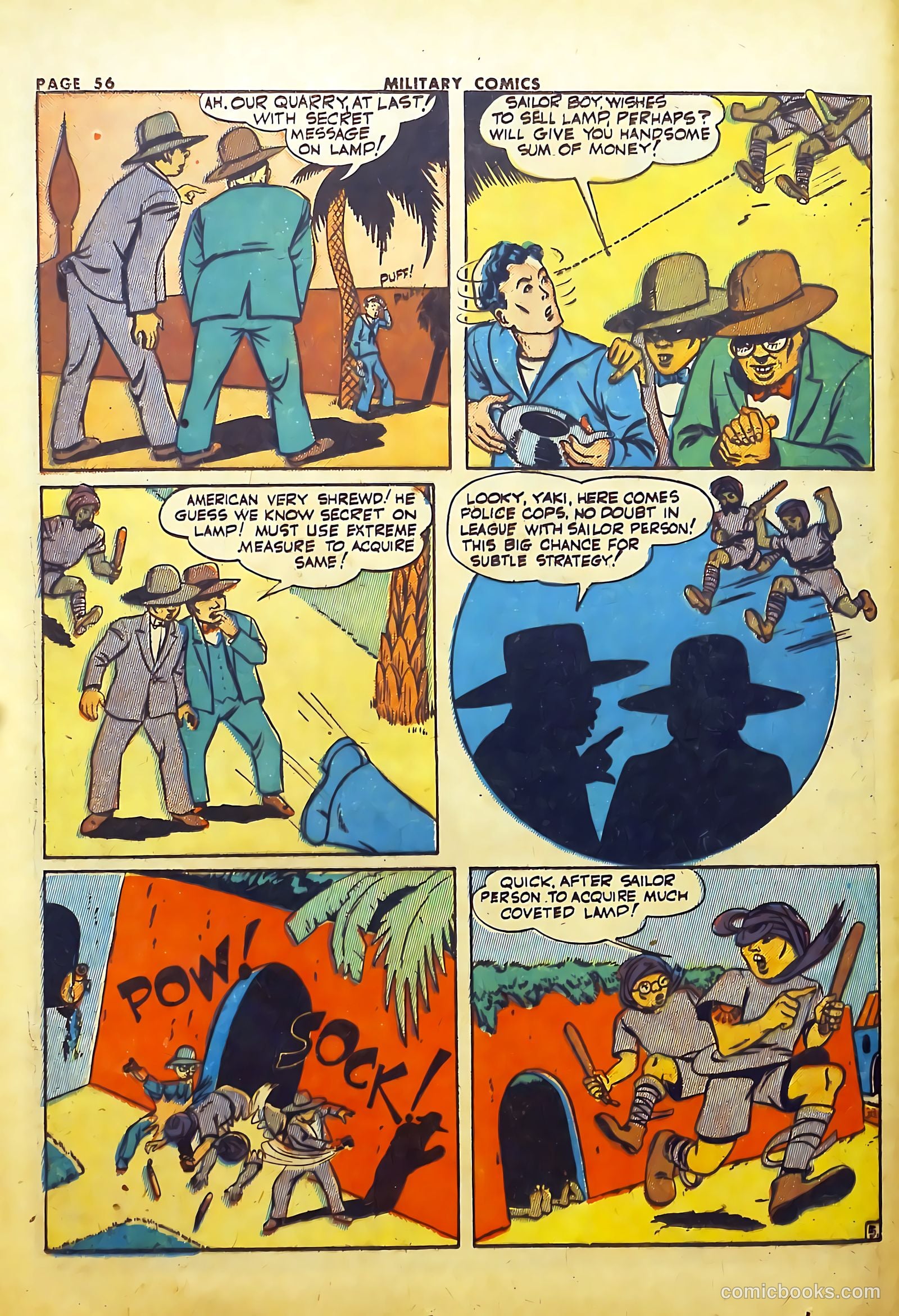 Military Comics #22 (1943) — page 58 of 68