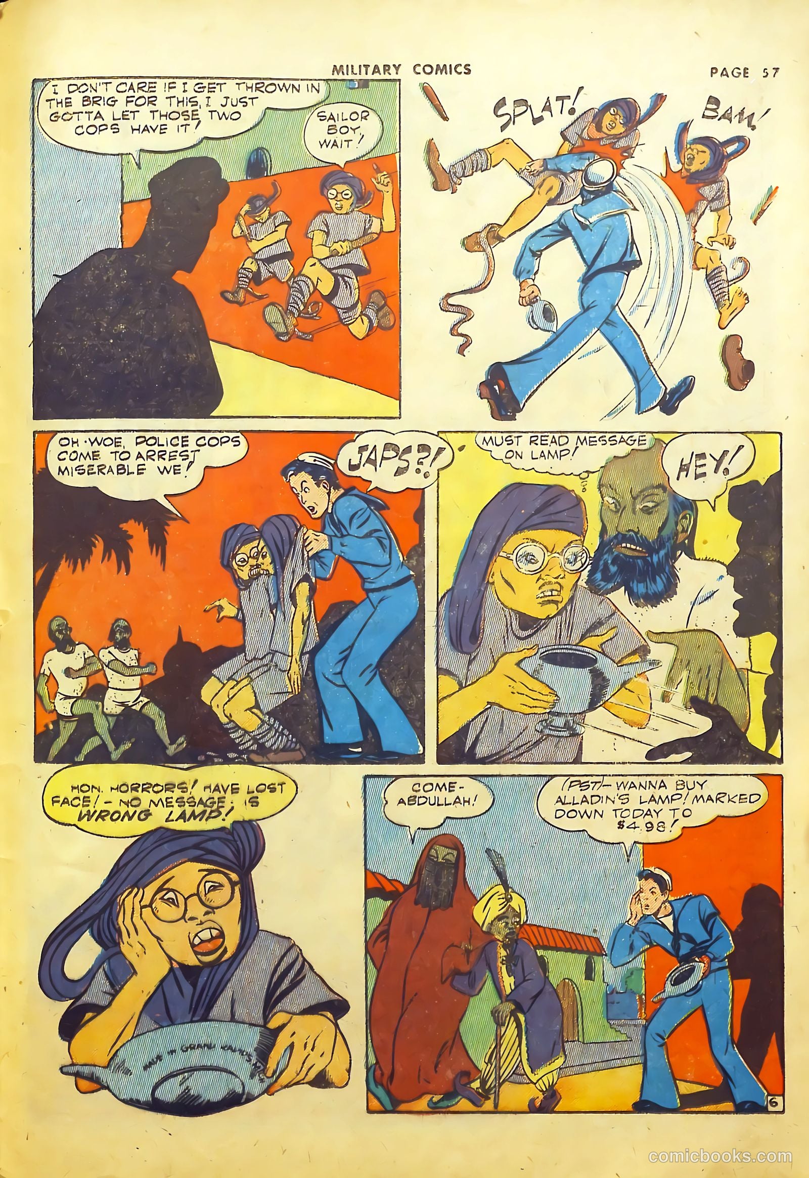 Military Comics #22 (1943) — page 59 of 68