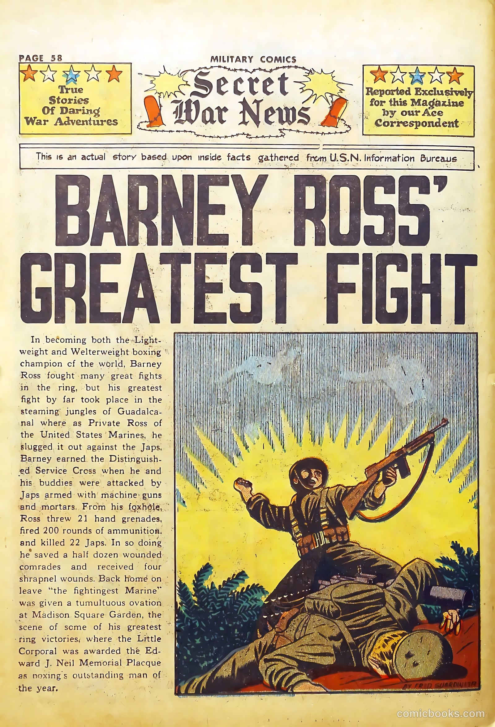 Military Comics #22 (1943) — page 60 of 68