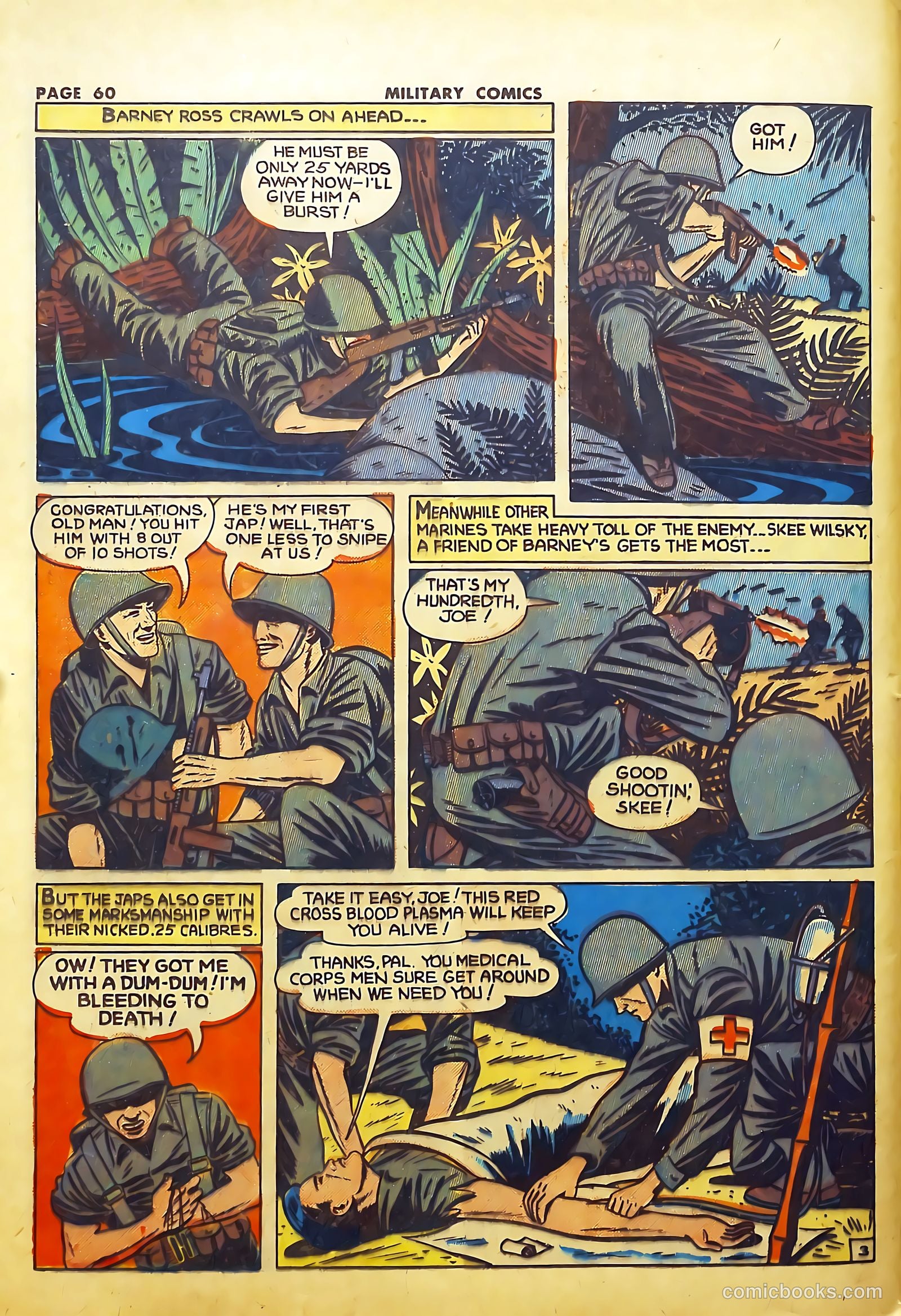 Military Comics #22 (1943) — page 62 of 68