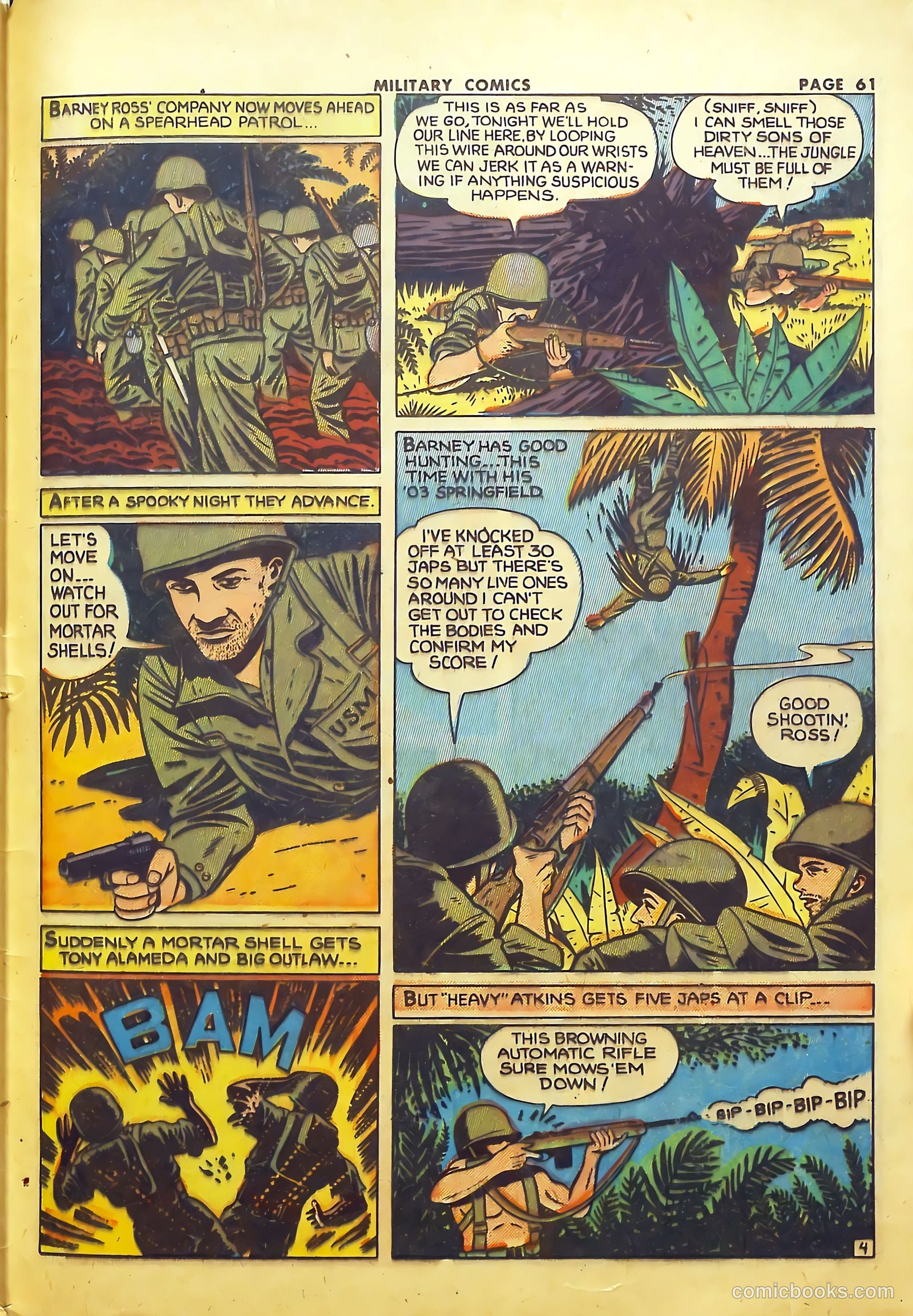 Military Comics #22 (1943) — page 63 of 68