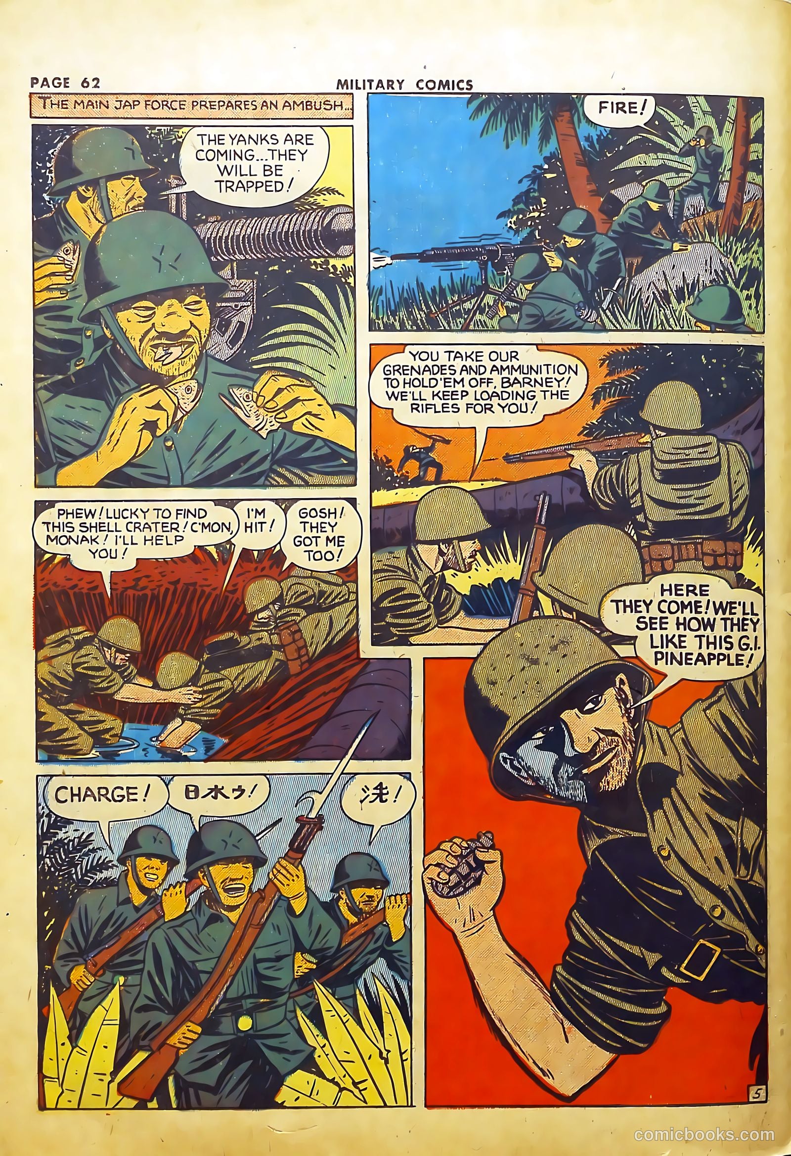 Military Comics #22 (1943) — page 64 of 68
