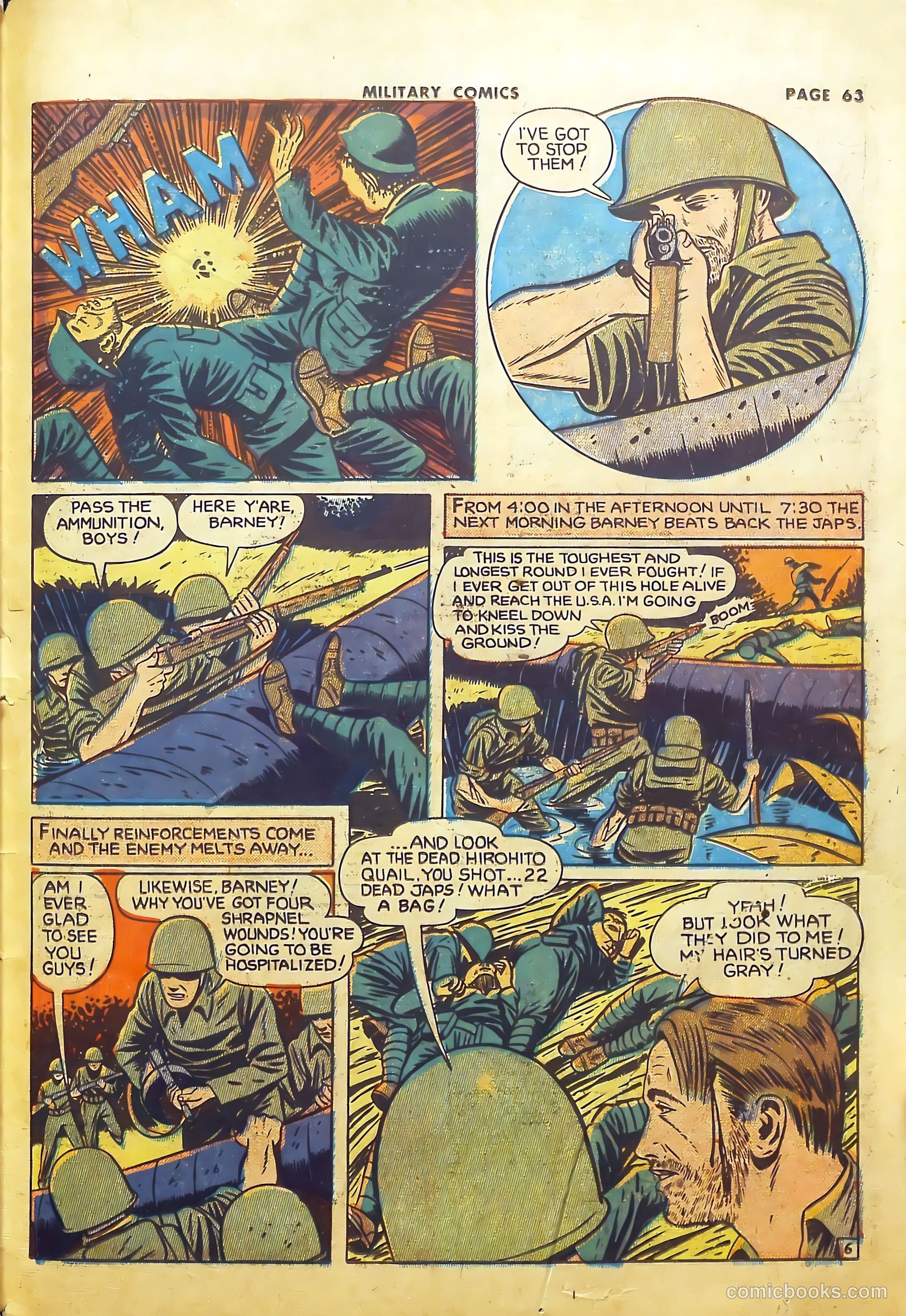 Military Comics #22 (1943) — page 65 of 68