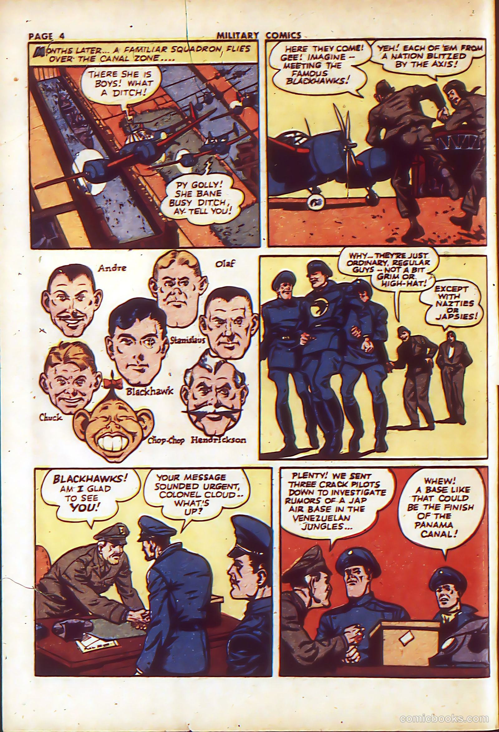 Military Comics #23 (1943) — page 7 of 70