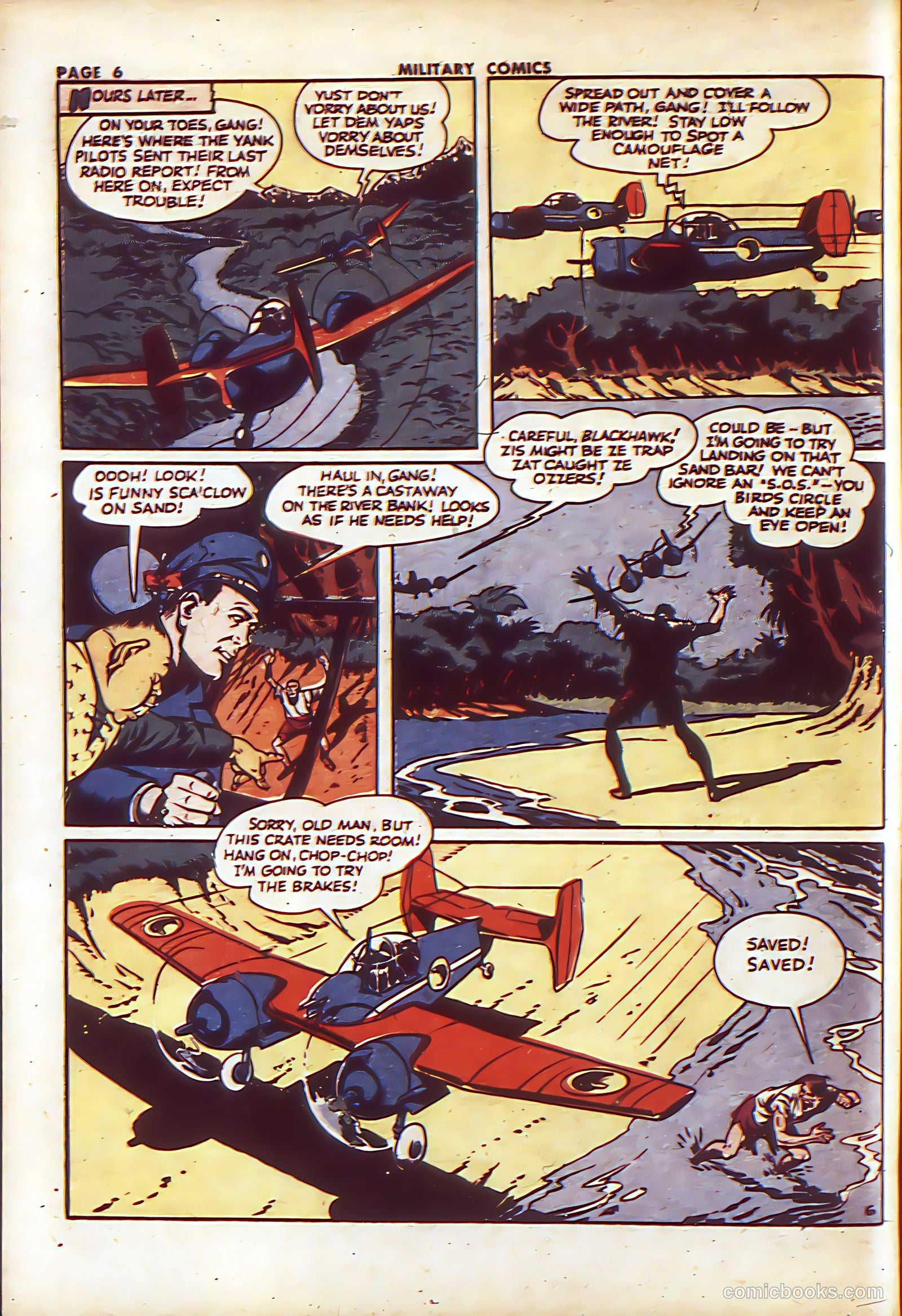 Military Comics #23 (1943) — page 9 of 70