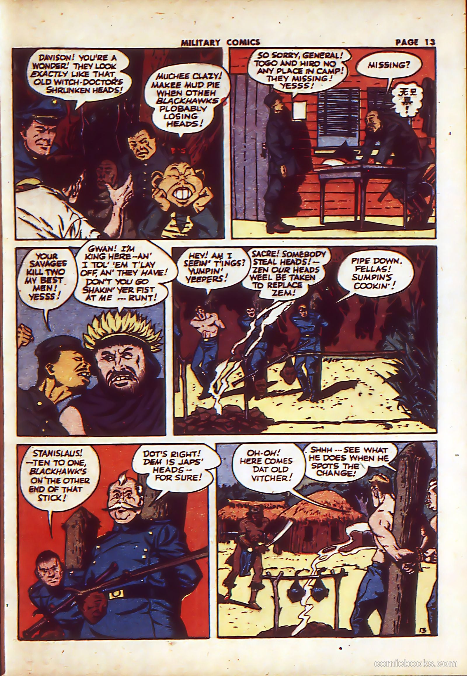 Military Comics #23 (1943) — page 16 of 70