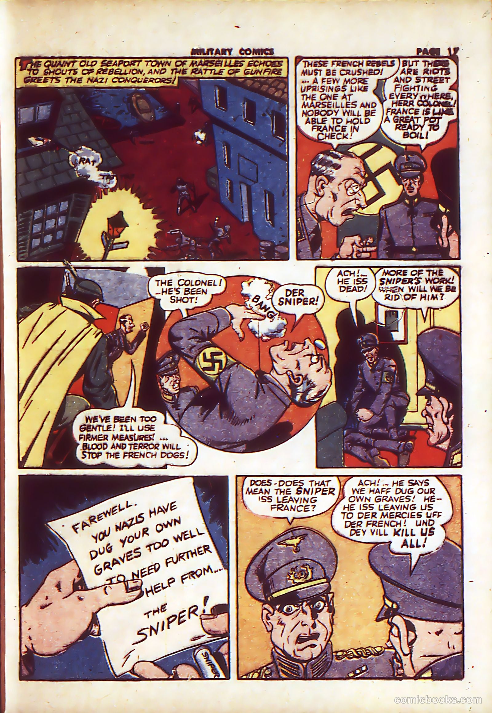 Military Comics #23 (1943) — page 20 of 70