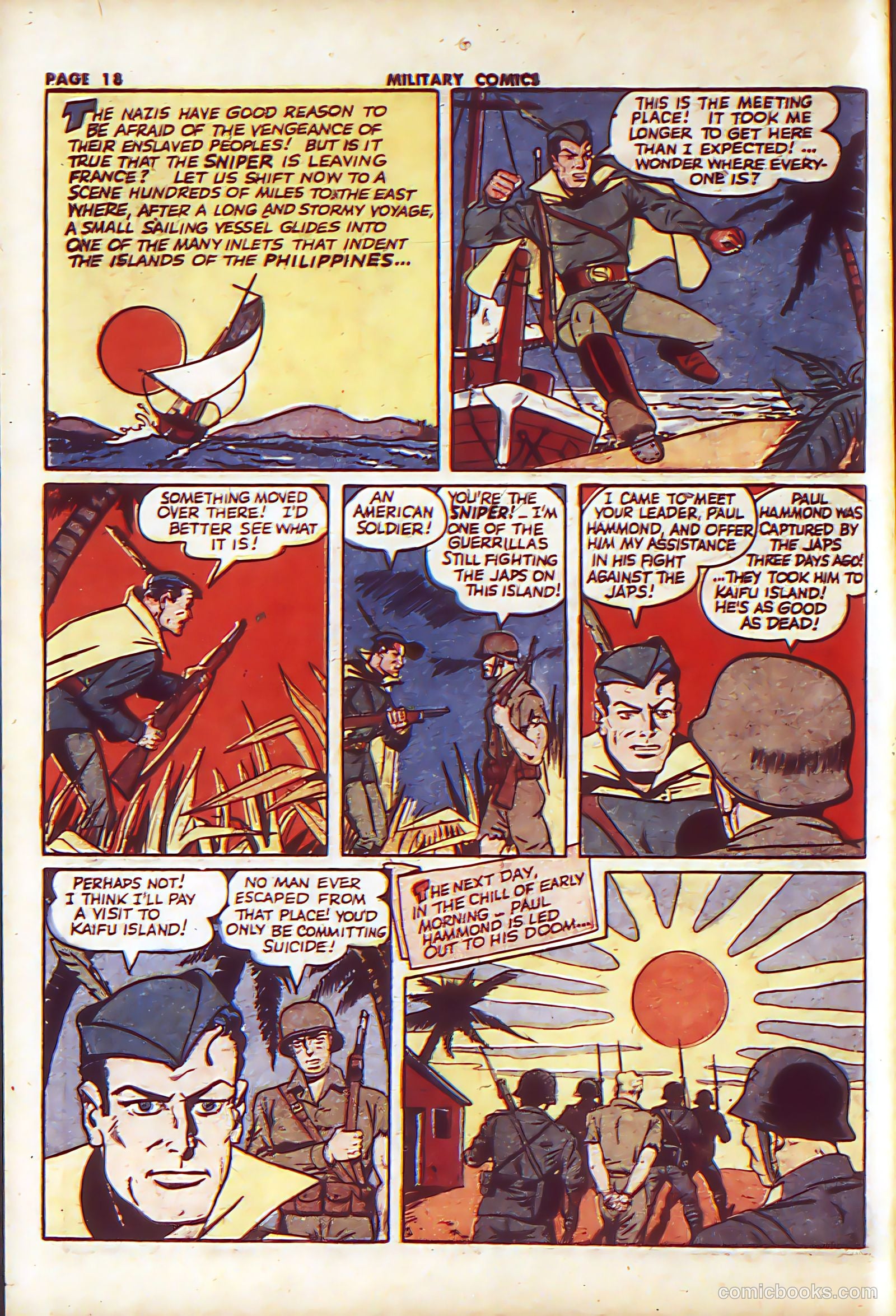 Military Comics #23 (1943) — page 21 of 70