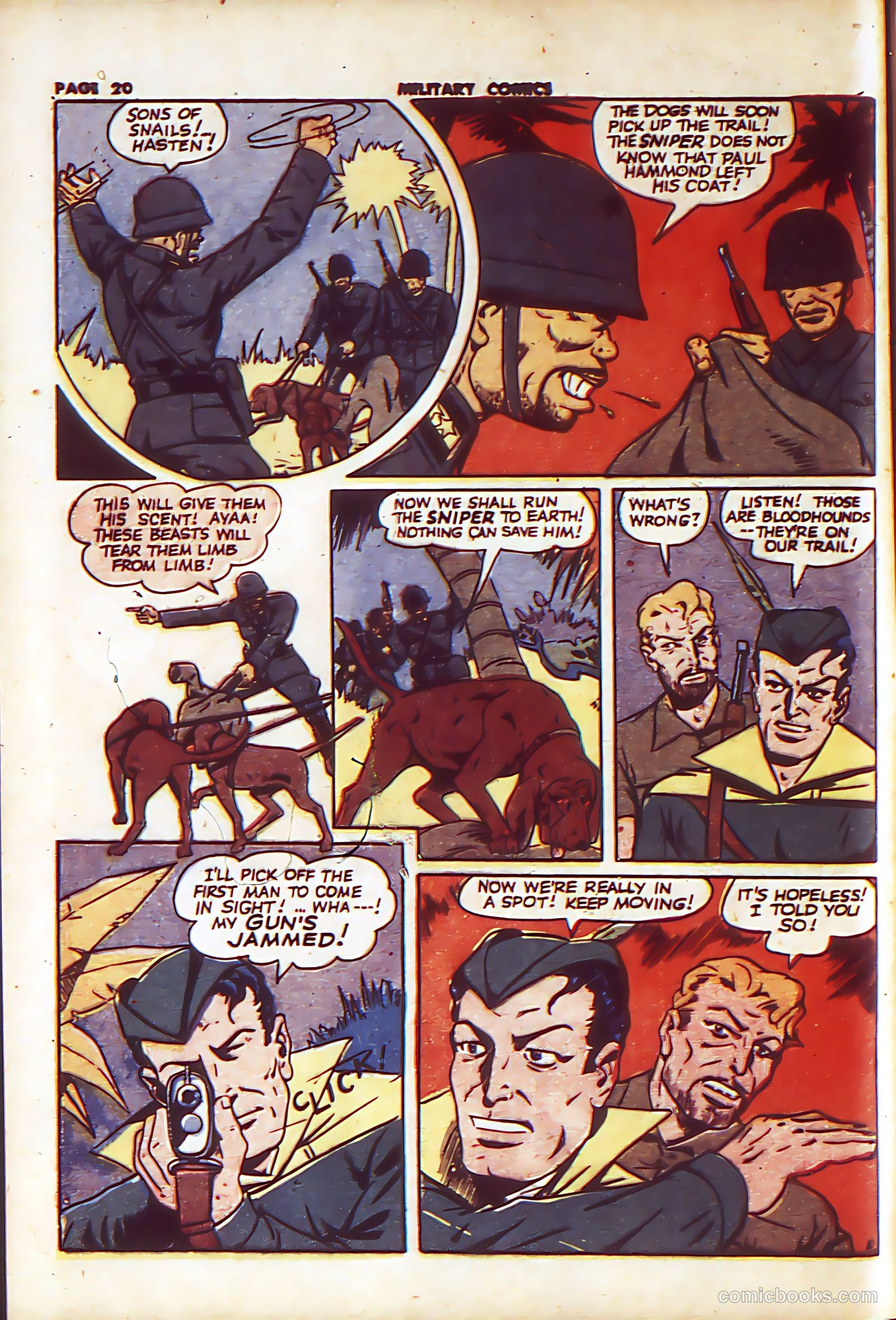 Military Comics #23 (1943) — page 23 of 70