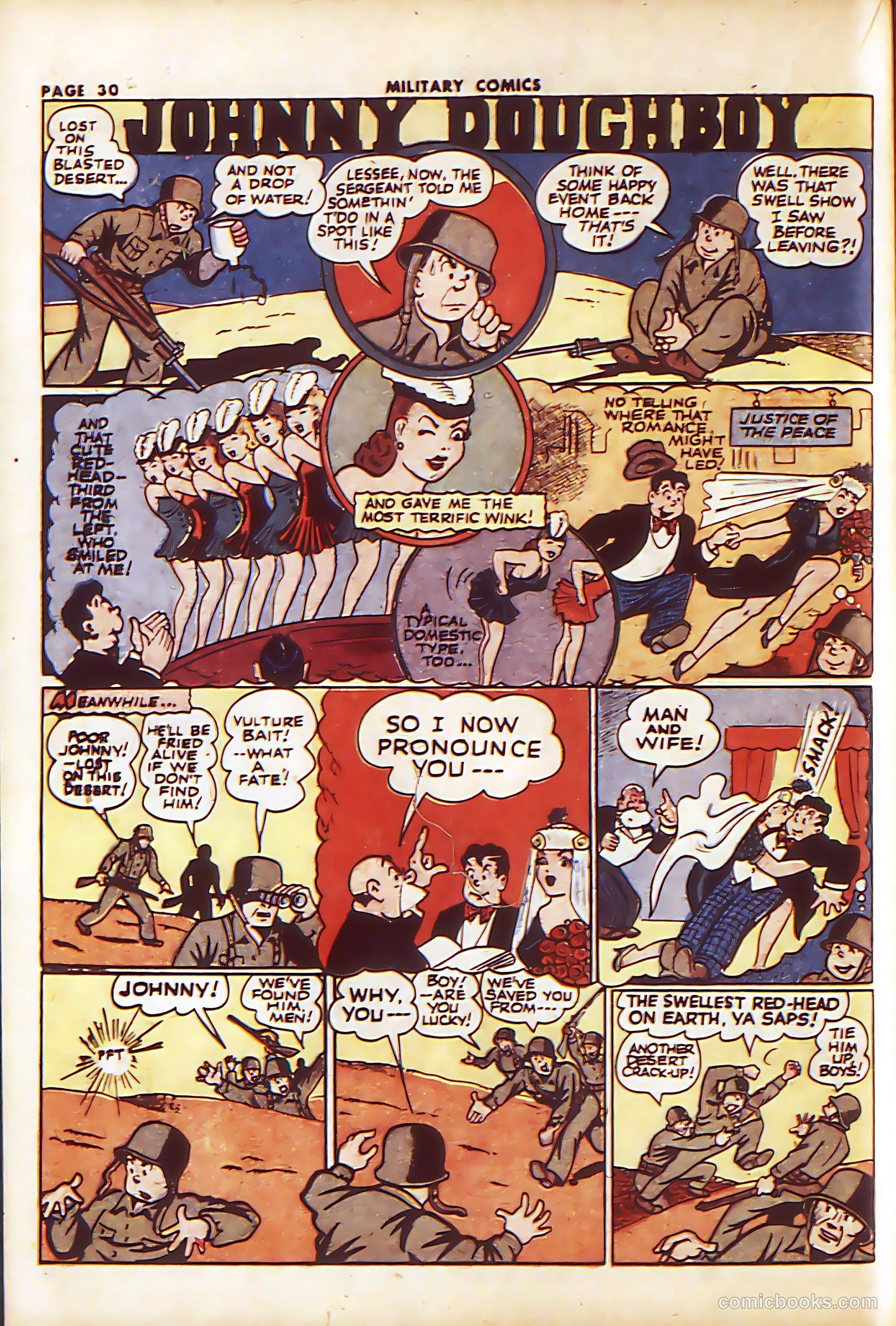Military Comics #23 (1943) — page 33 of 70