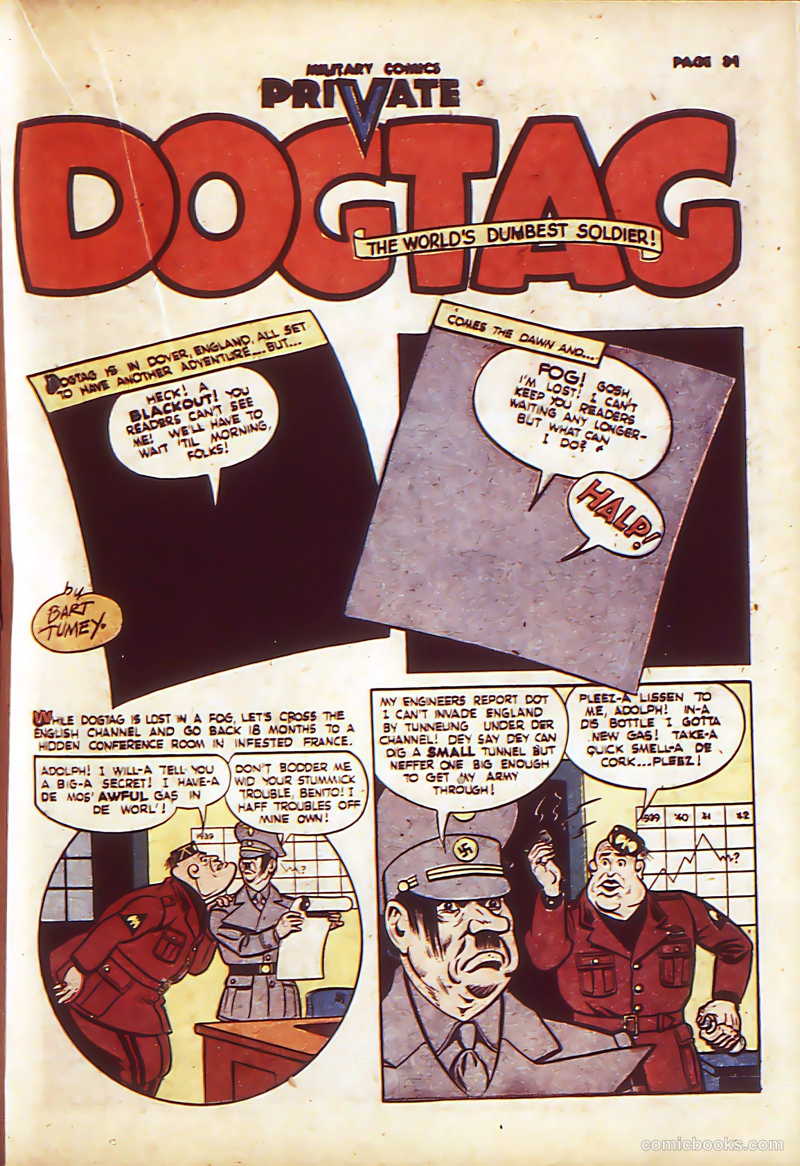 Military Comics #23 (1943) — page 34 of 70