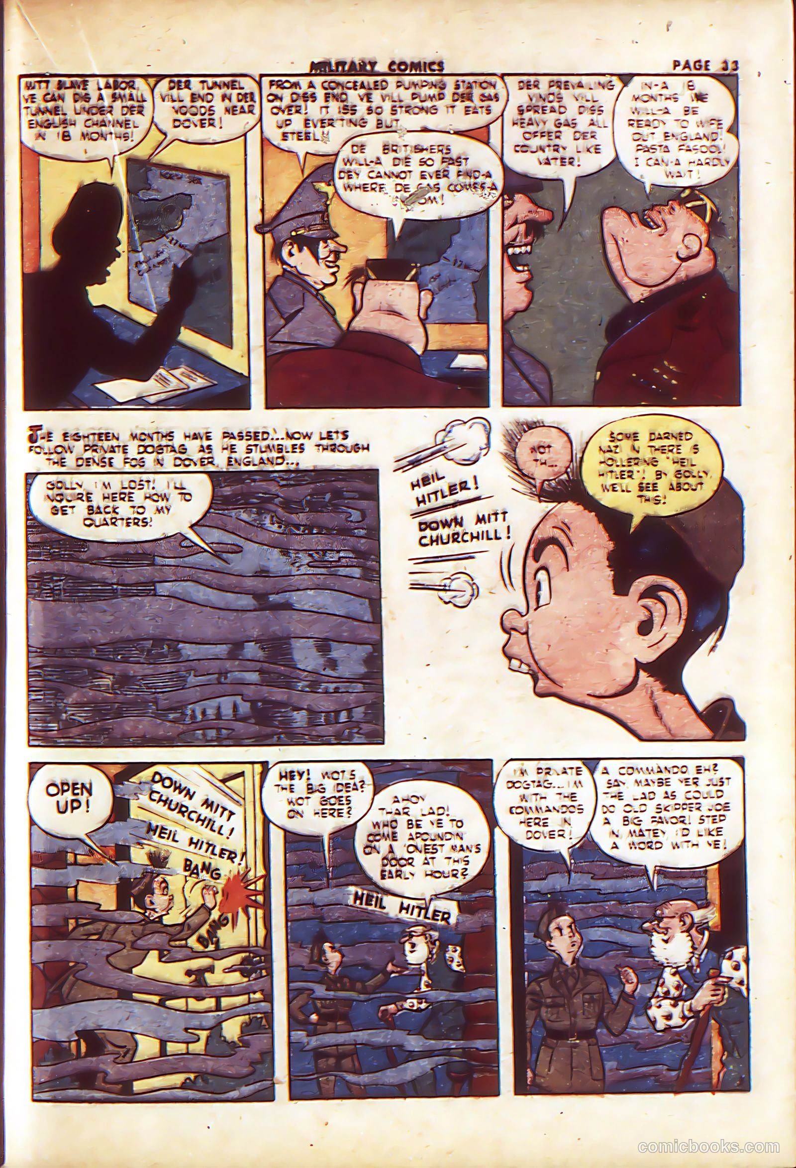 Military Comics #23 (1943) — page 36 of 70