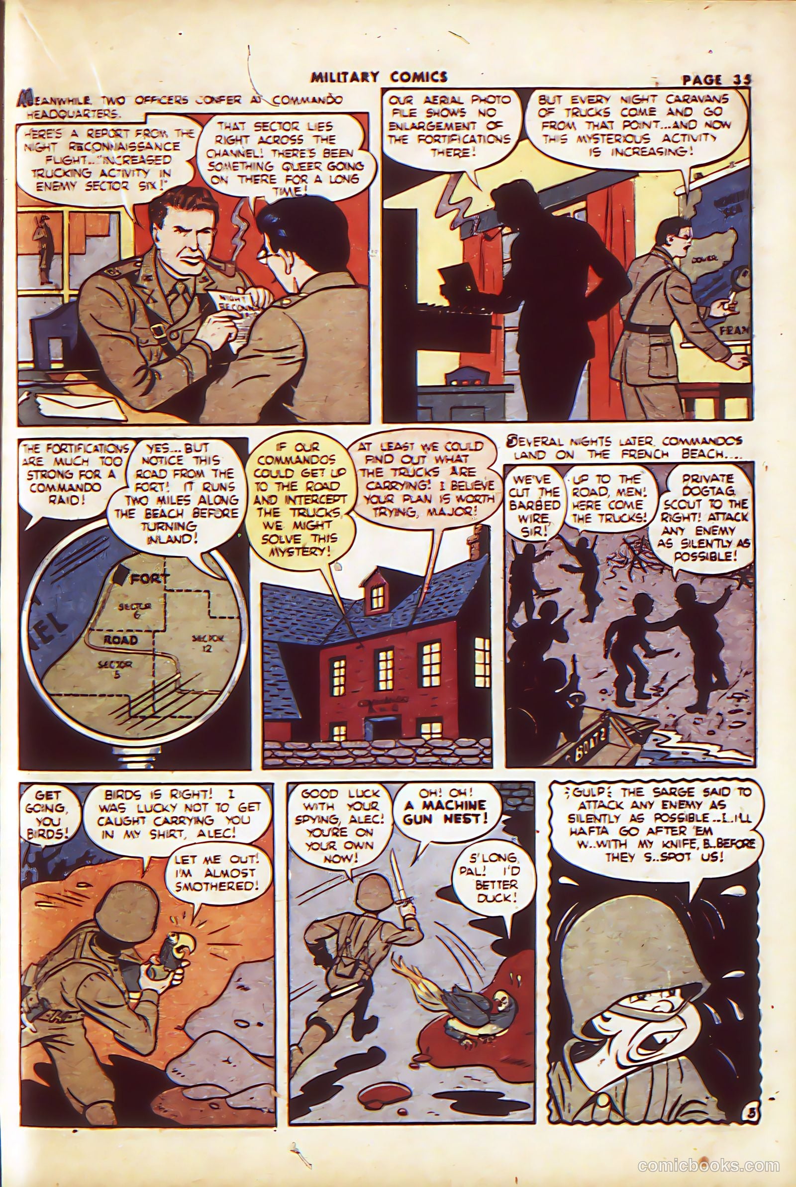 Military Comics #23 (1943) — page 38 of 70