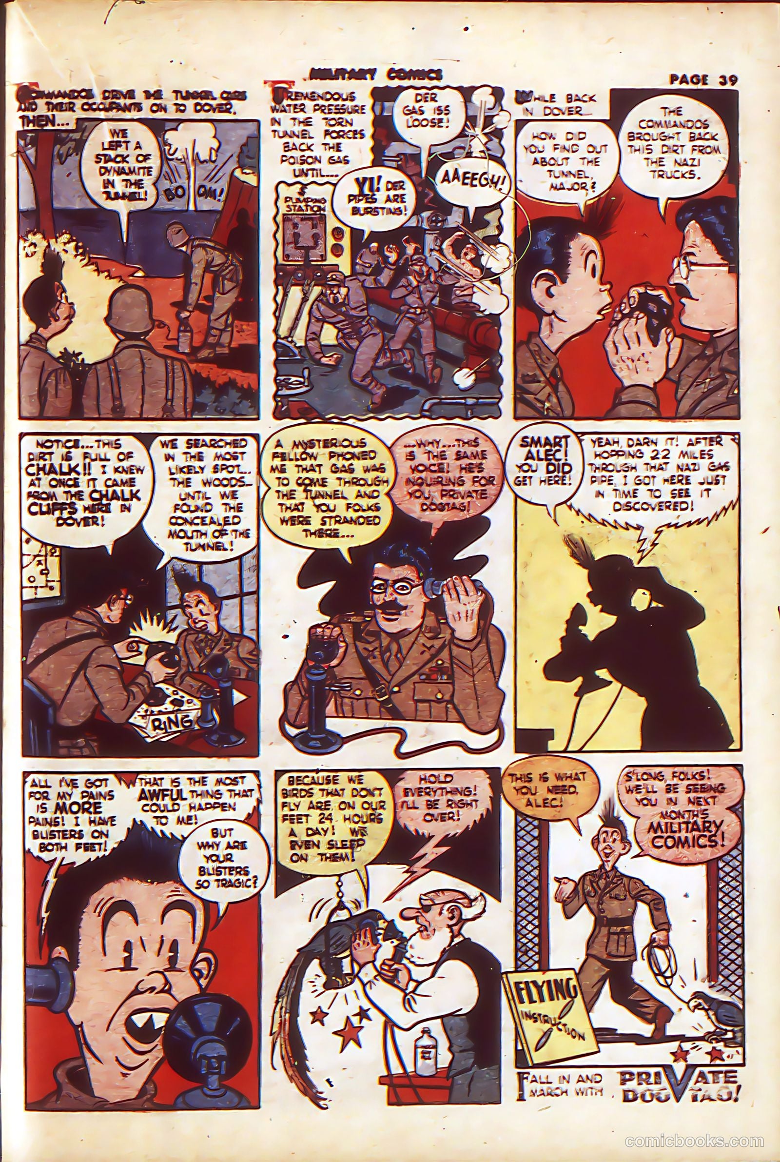 Military Comics #23 (1943) — page 42 of 70