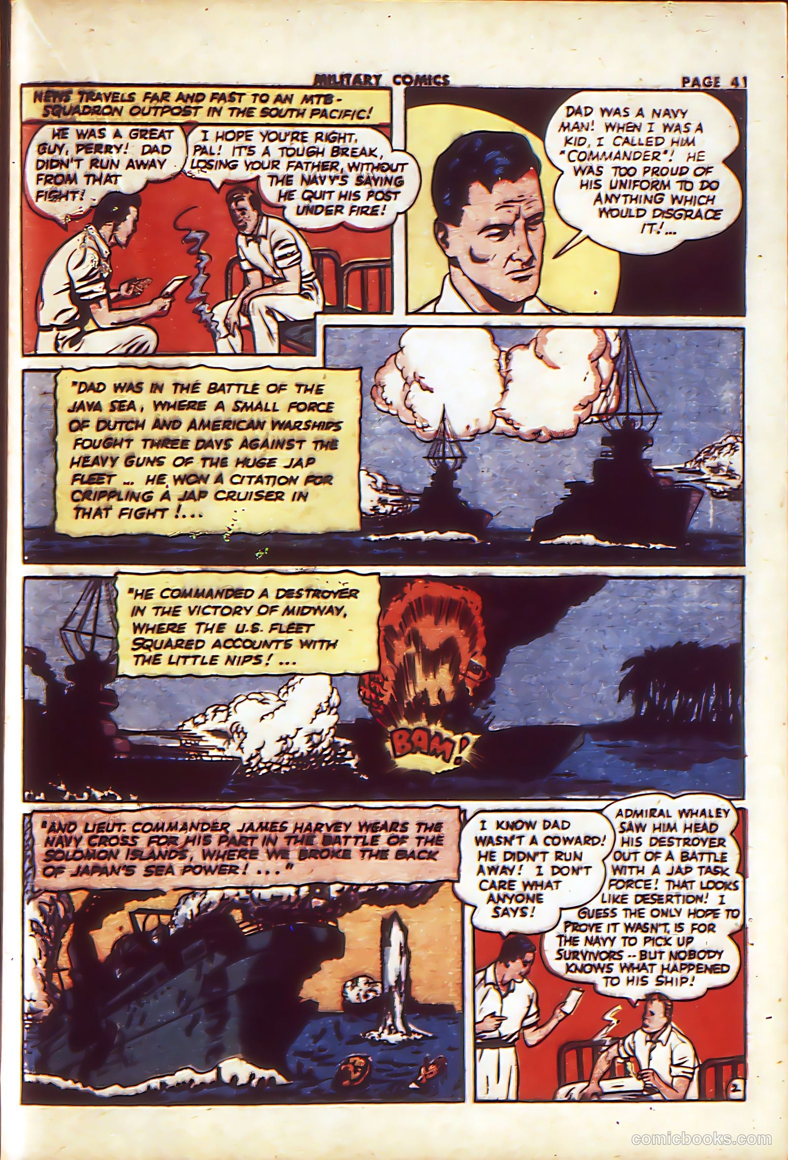 Military Comics #23 (1943) — page 44 of 70