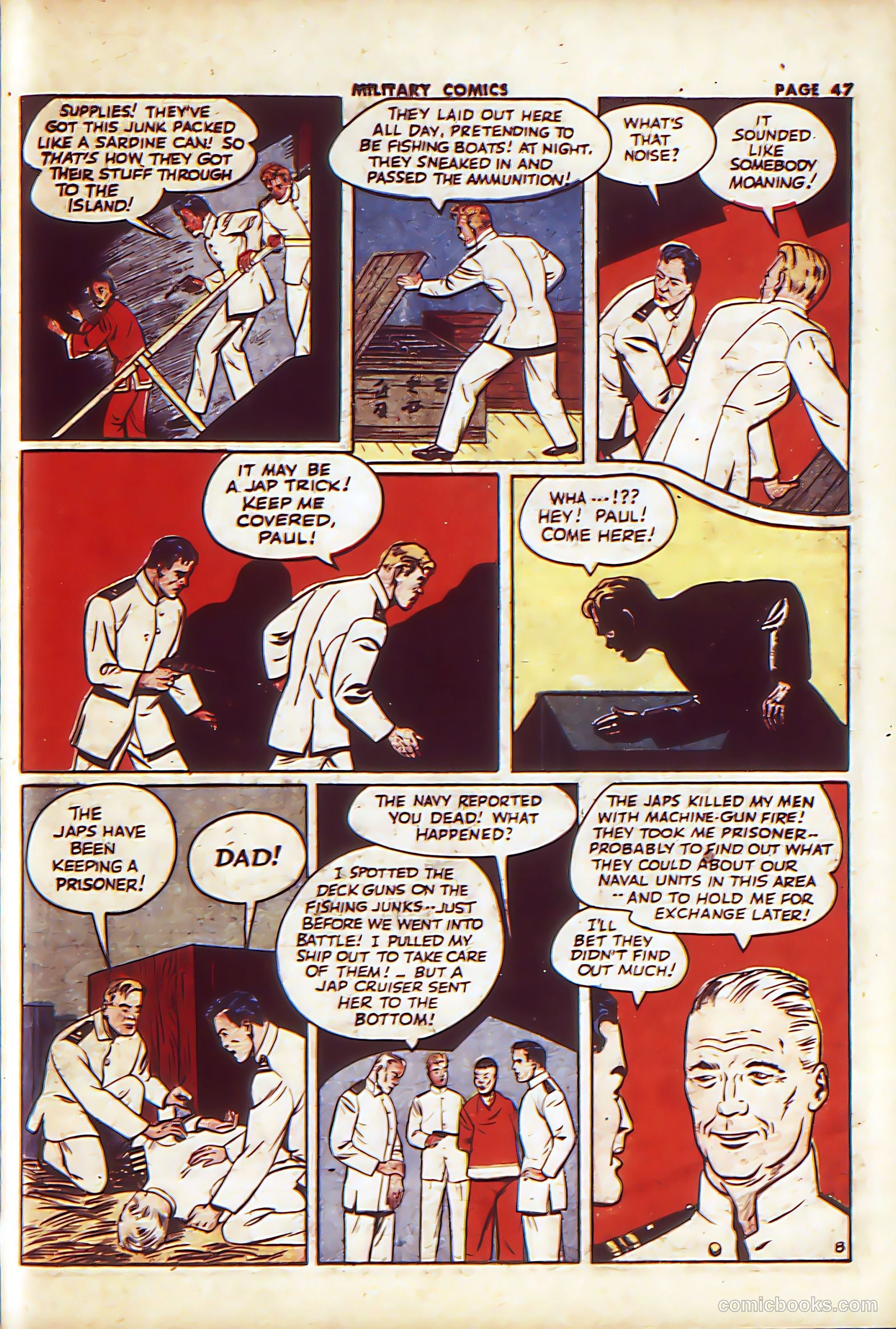 Military Comics #23 (1943) — page 50 of 70