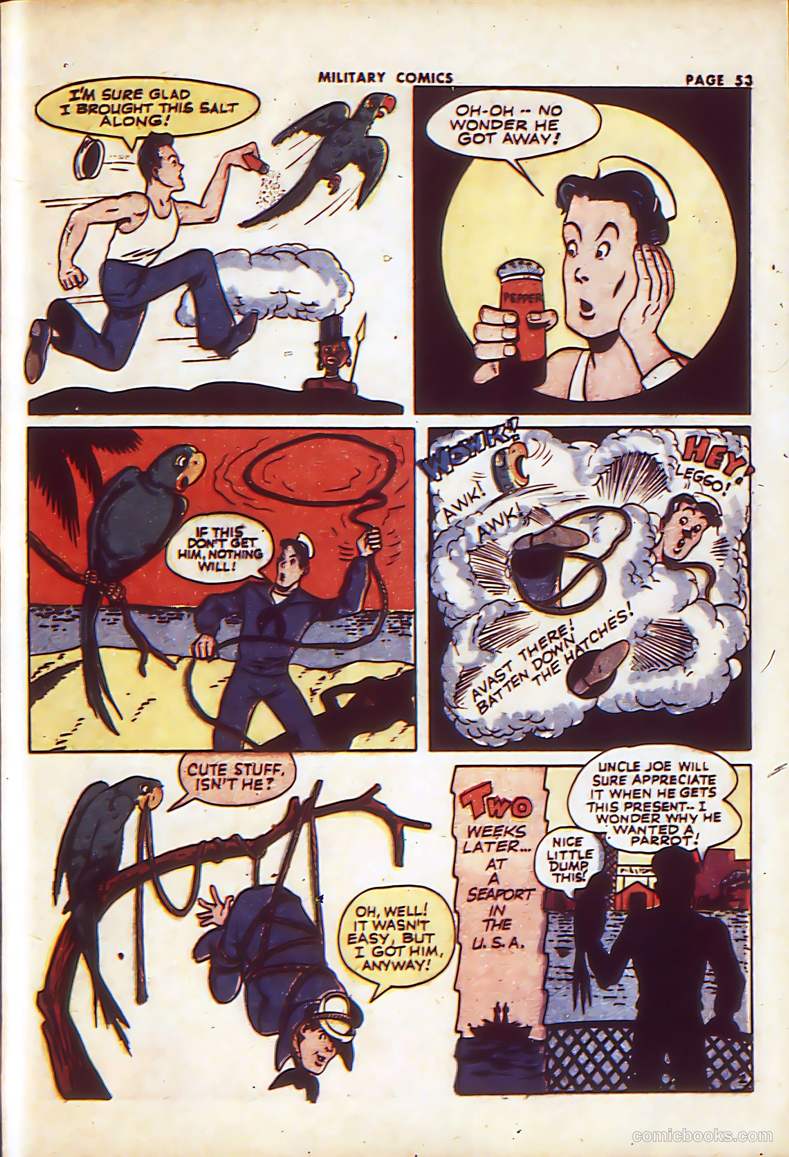 Military Comics #23 (1943) — page 56 of 70