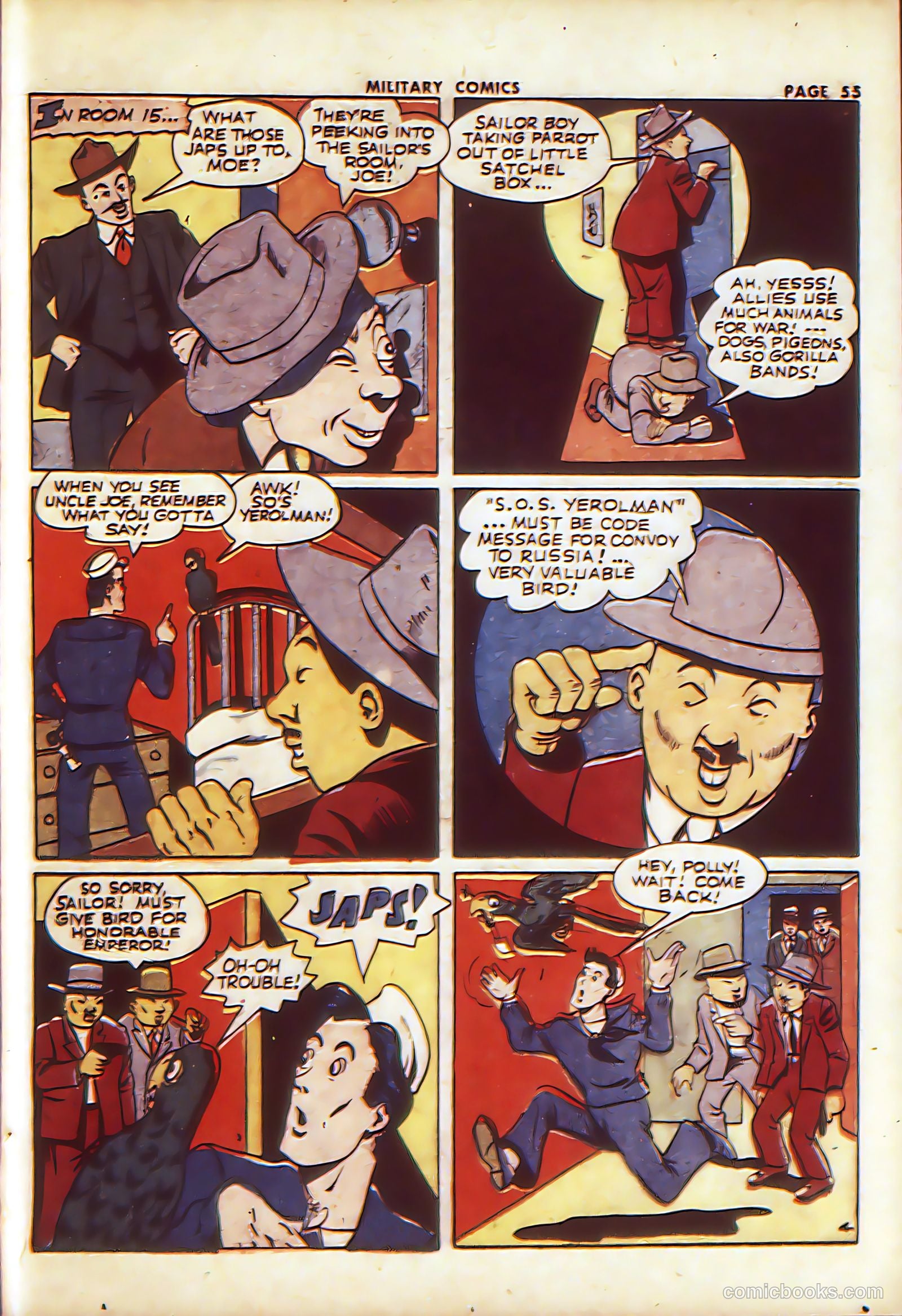 Military Comics #23 (1943) — page 58 of 70