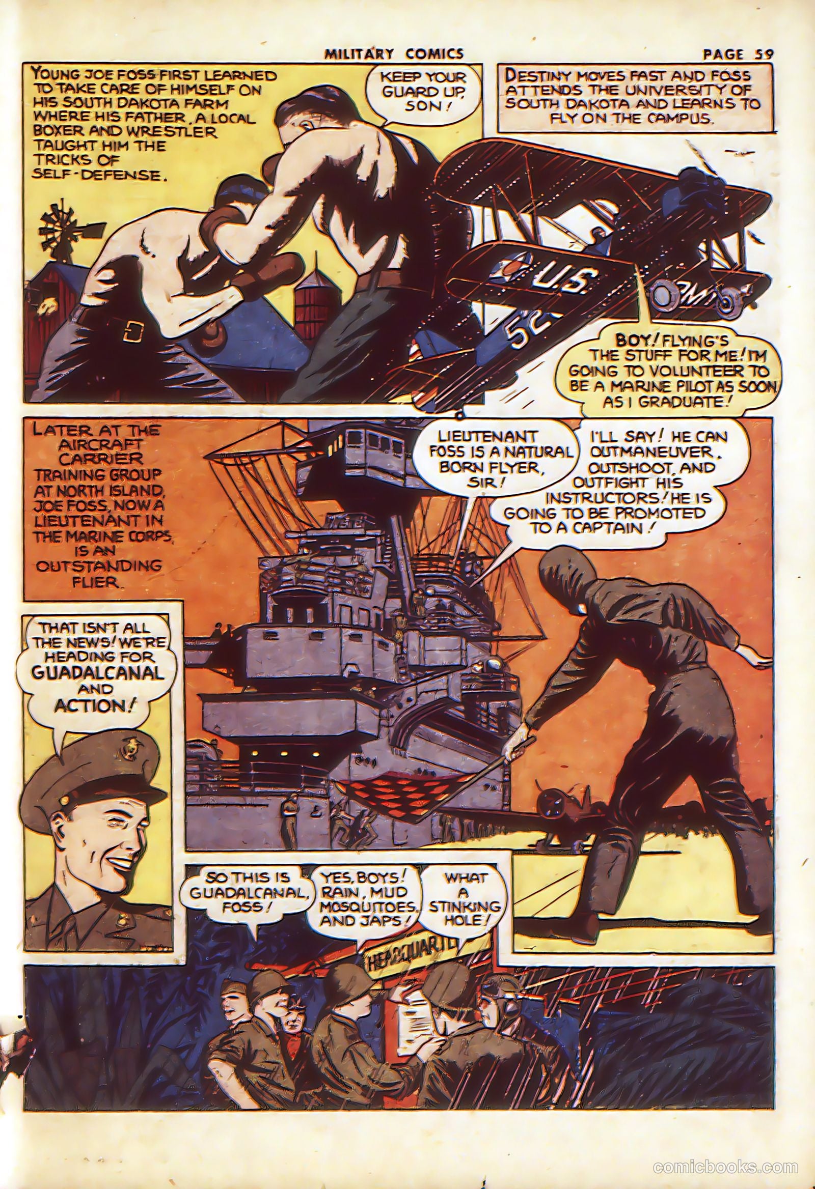 Military Comics #23 (1943) — page 62 of 70