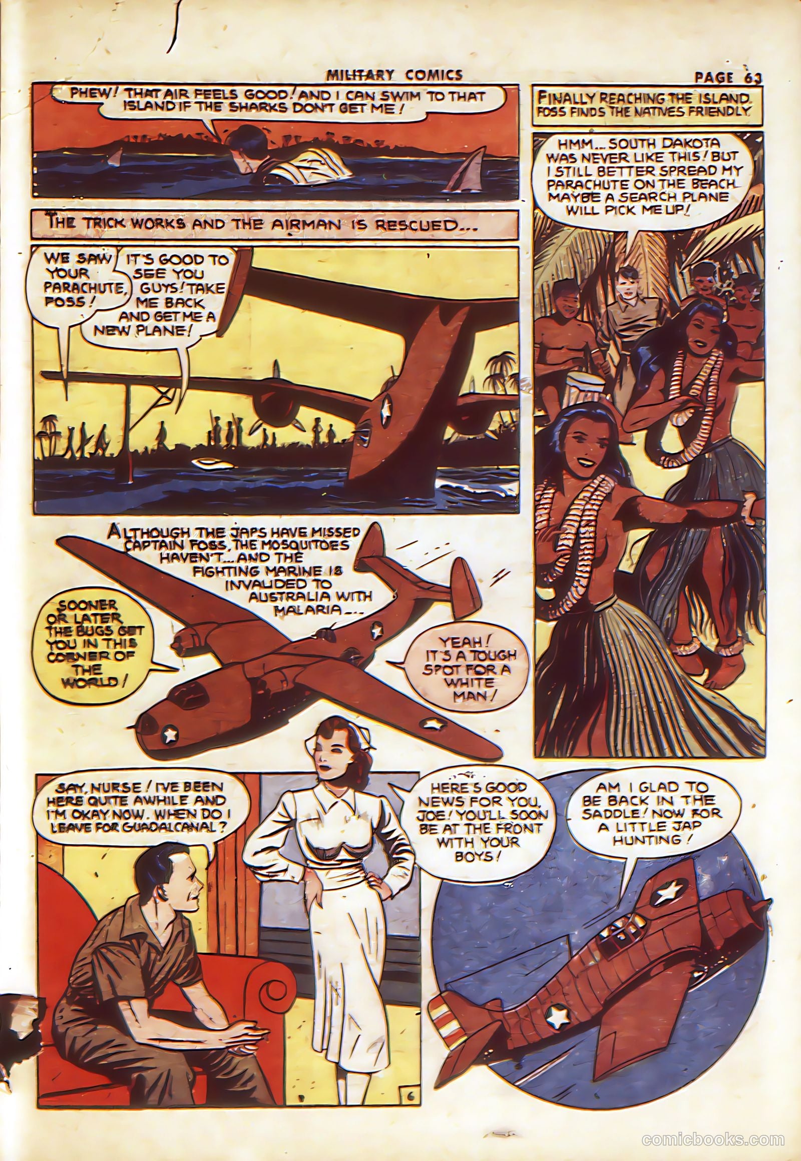 Military Comics #23 (1943) — page 66 of 70