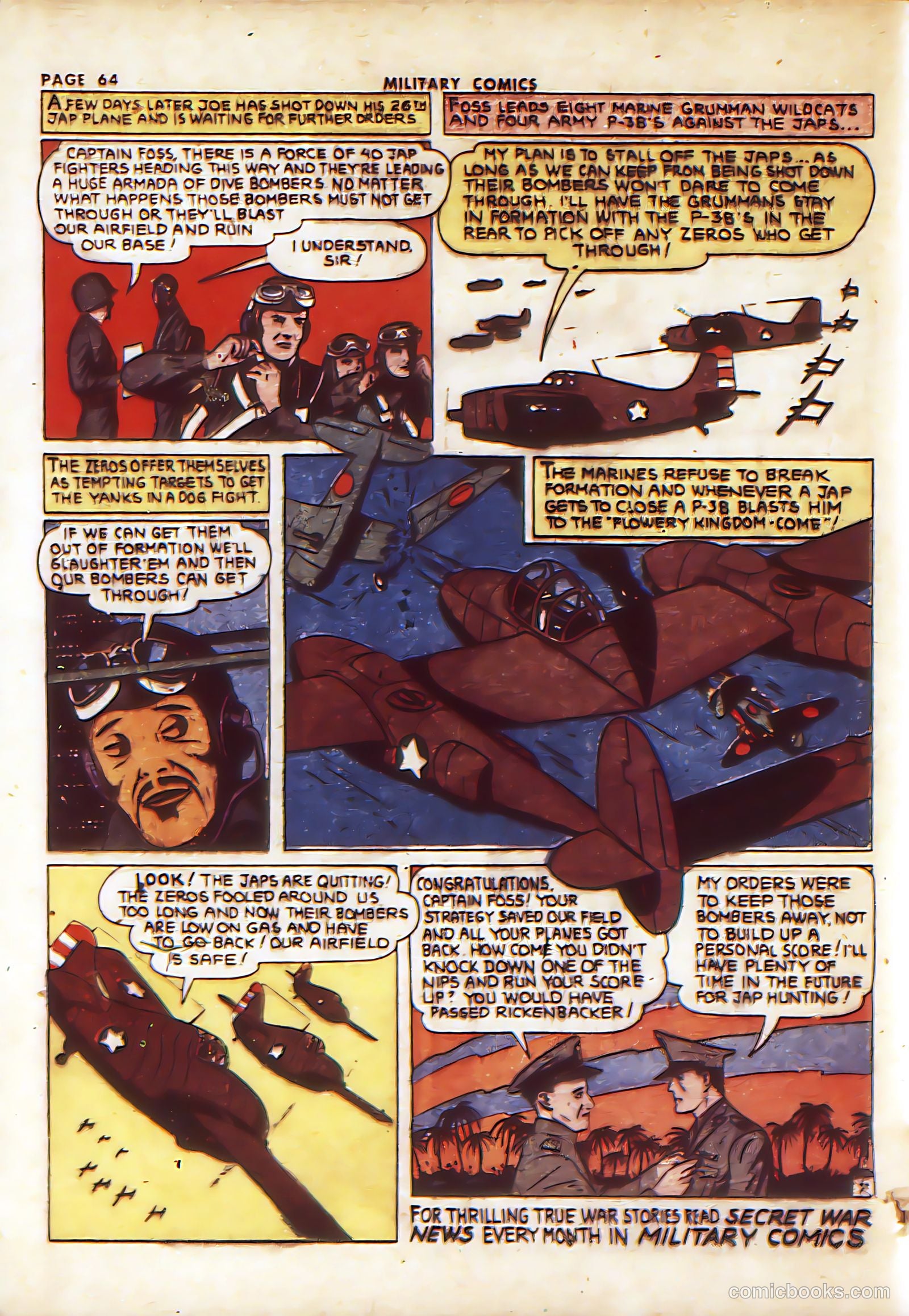 Military Comics #23 (1943) — page 67 of 70