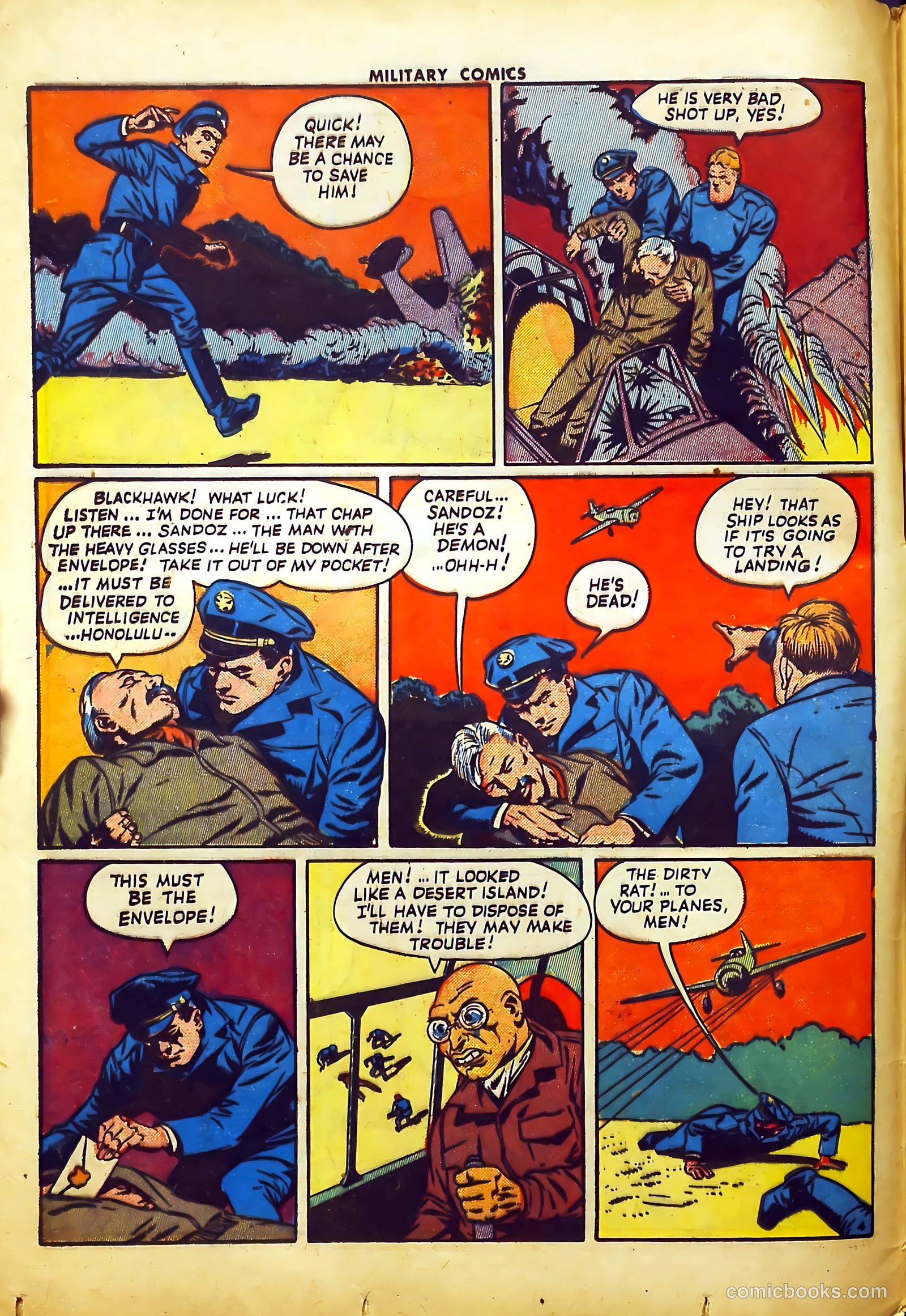 Military Comics #24 (1943) — page 6 of 60