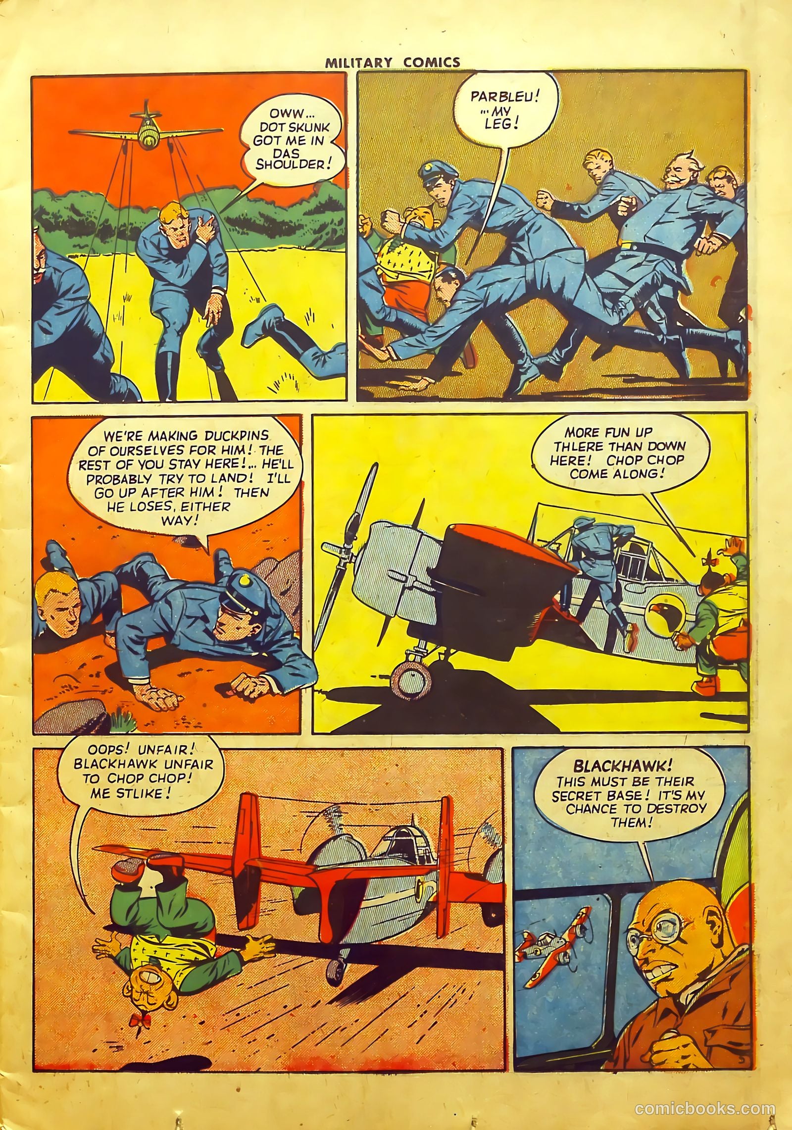 Military Comics #24 (1943) — page 7 of 60