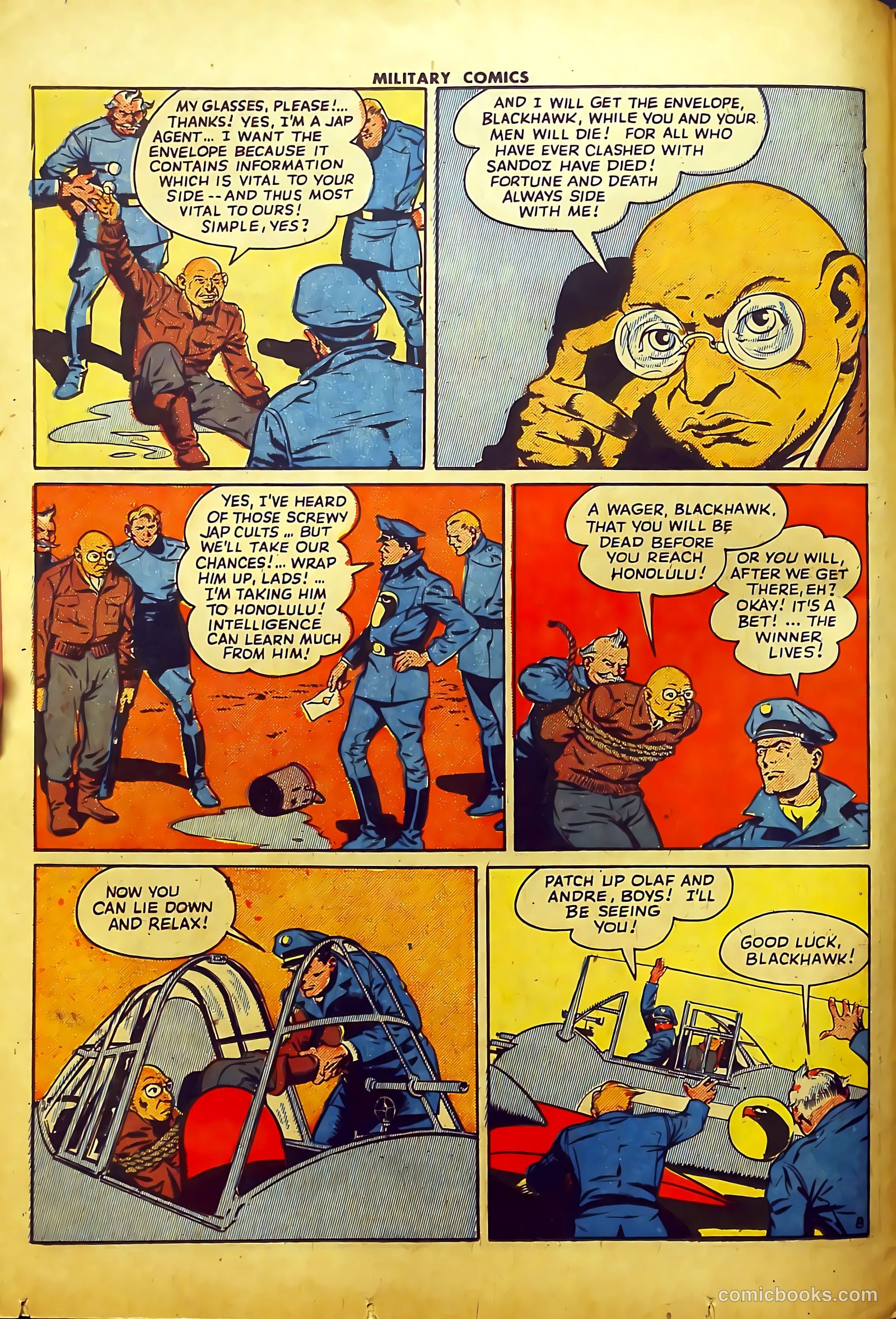 Military Comics #24 (1943) — page 10 of 60