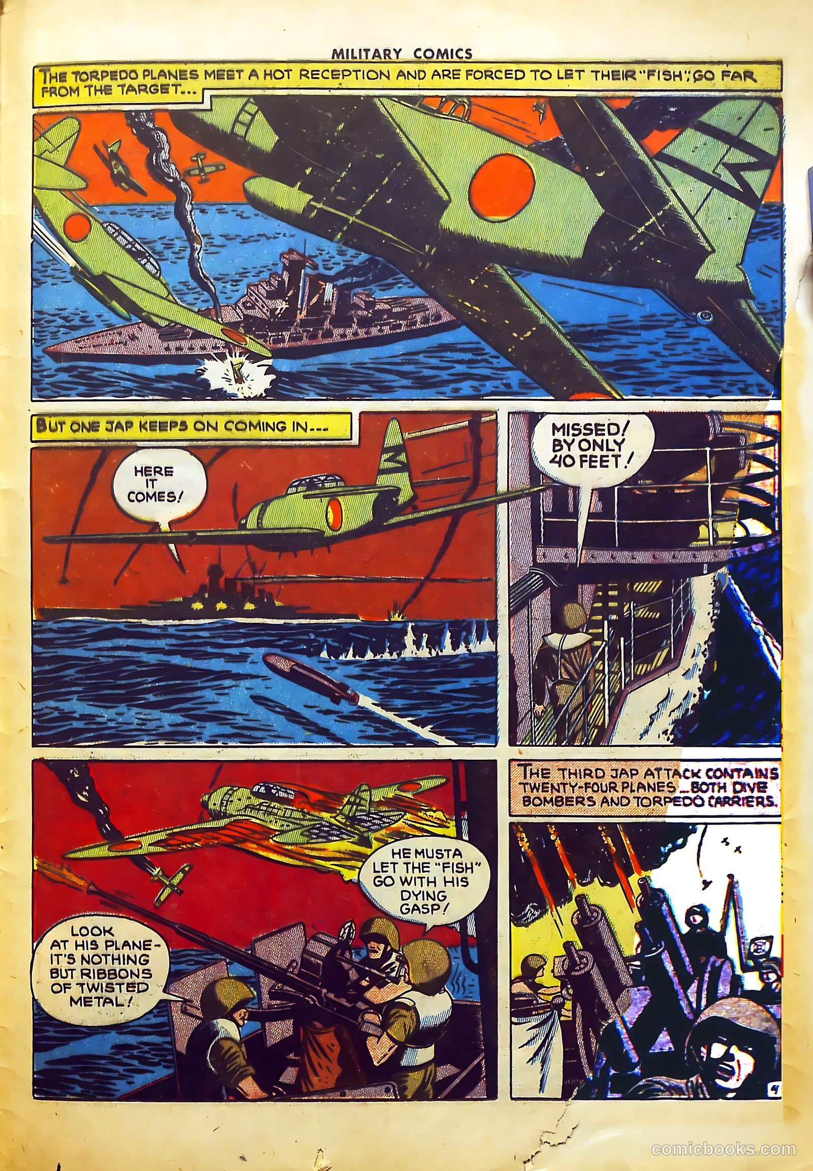 Military Comics #24 (1943) — page 55 of 60
