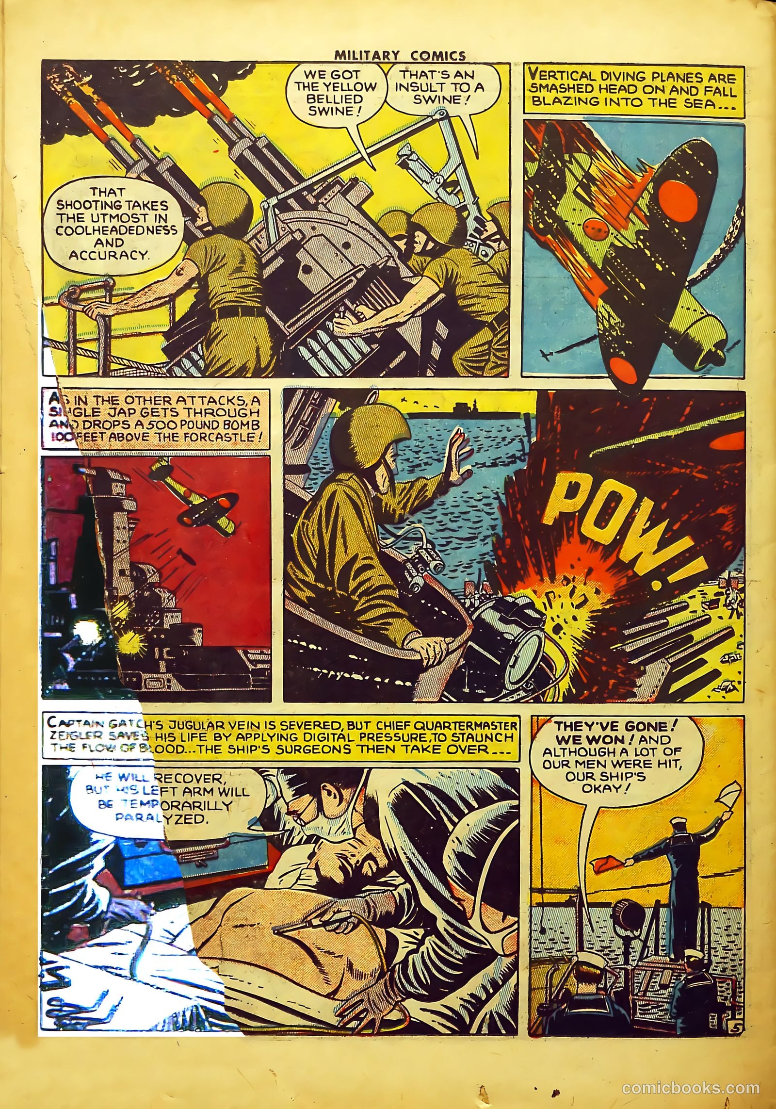 Military Comics #24 (1943) — page 56 of 60