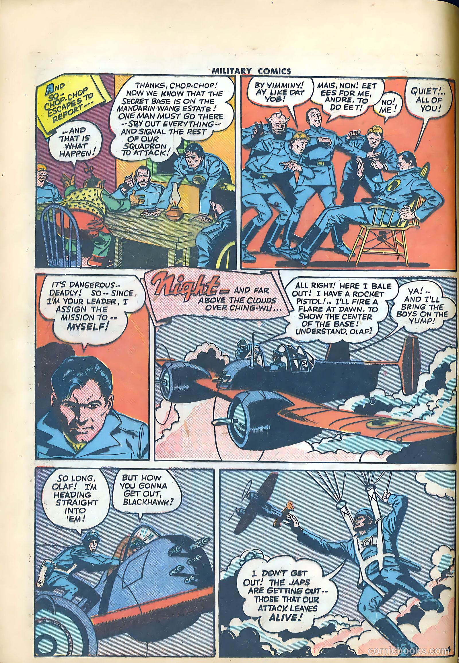 Military Comics #25 (1944) — page 6 of 60