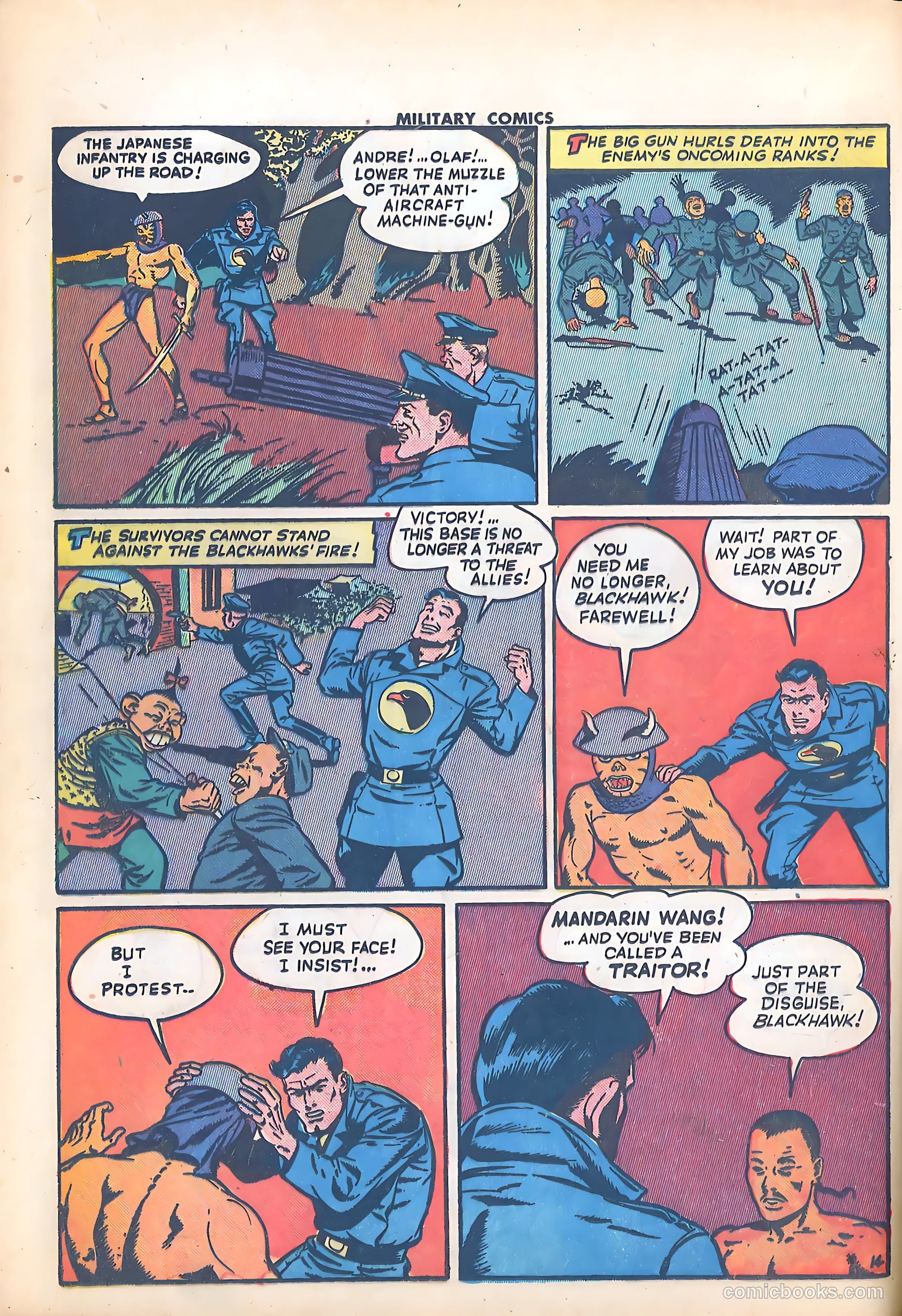Military Comics #25 (1944) — page 16 of 60