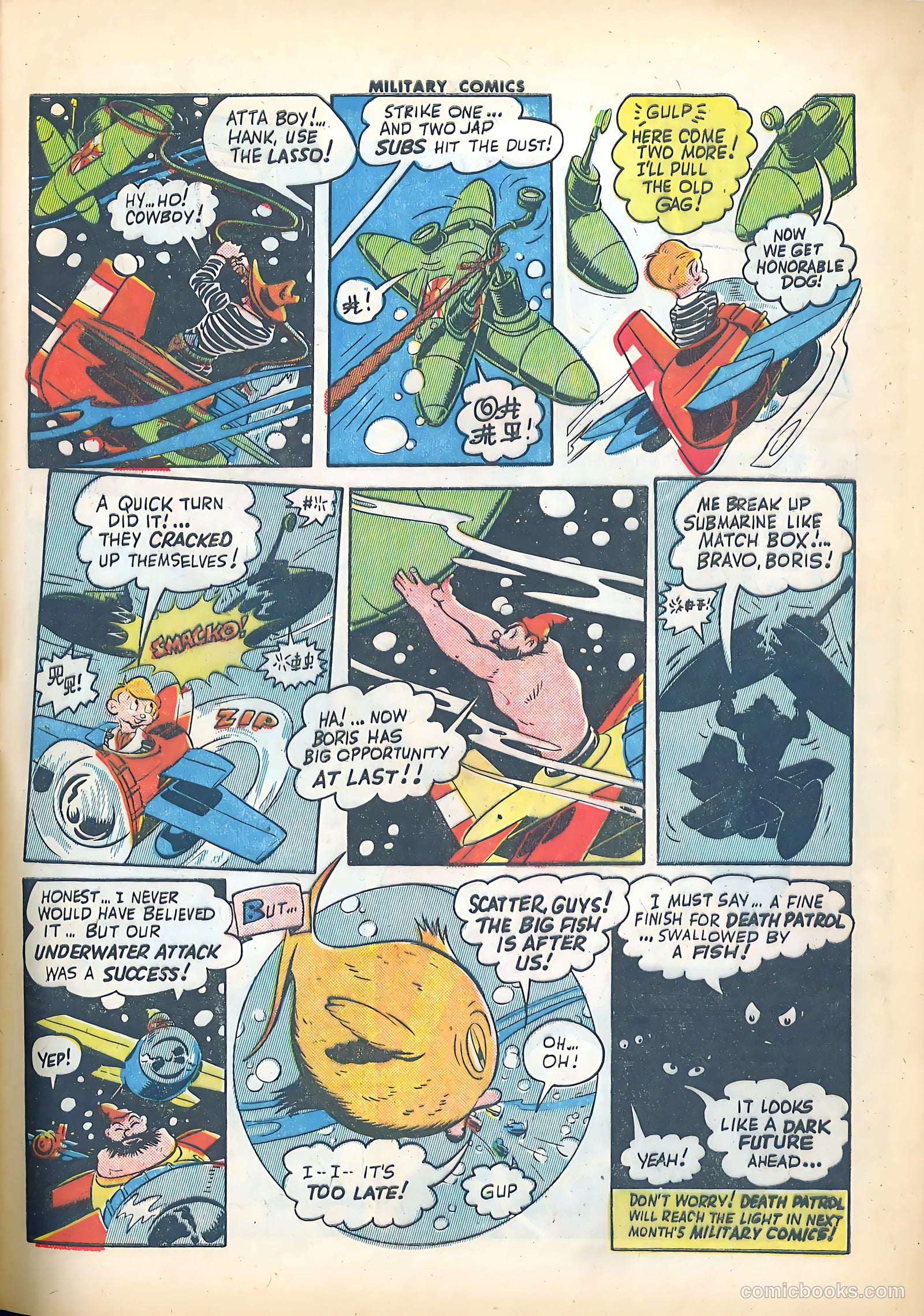 Military Comics #25 (1944) — page 21 of 60