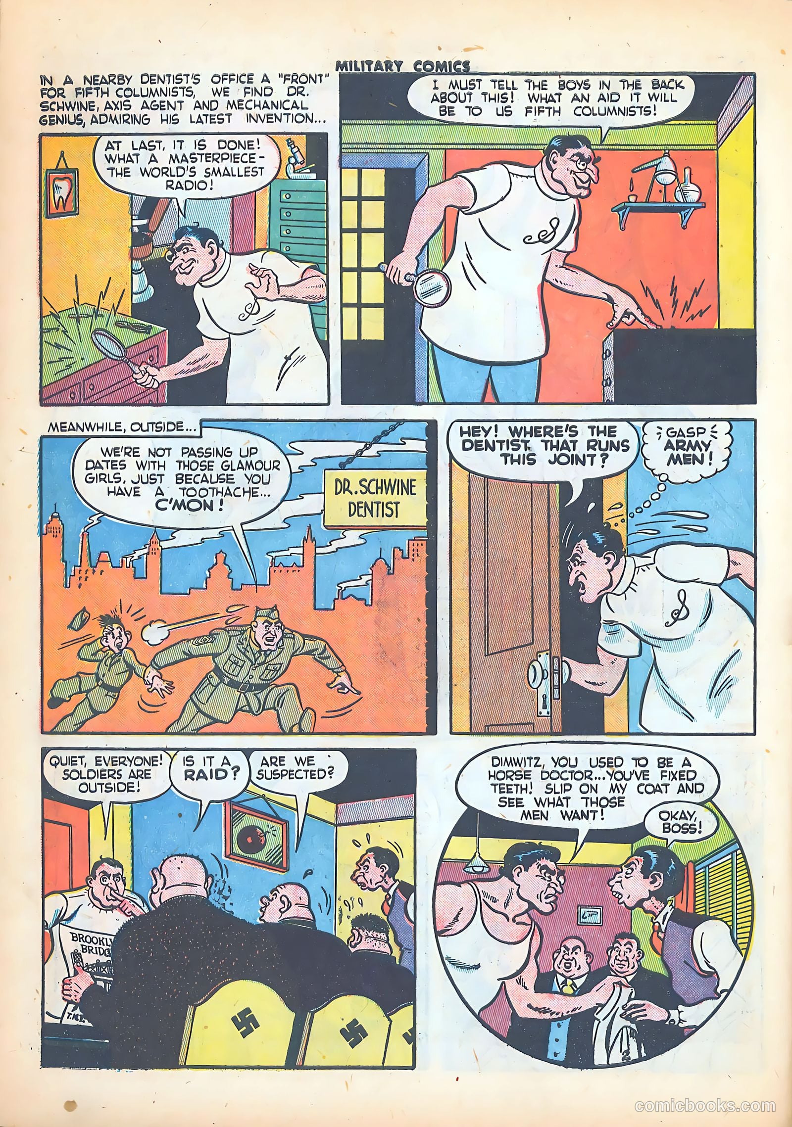 Military Comics #25 (1944) — page 32 of 60