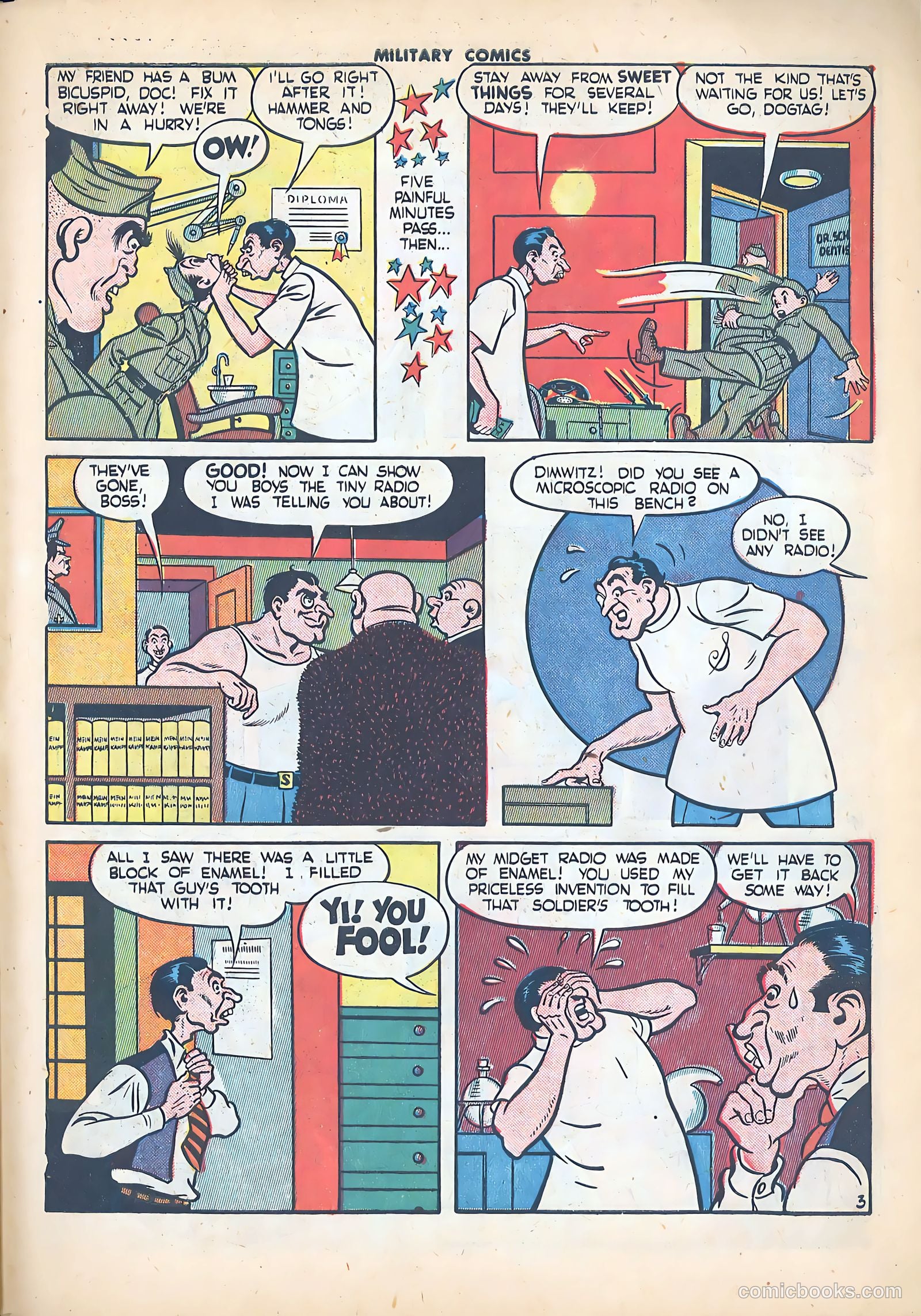 Military Comics #25 (1944) — page 33 of 60