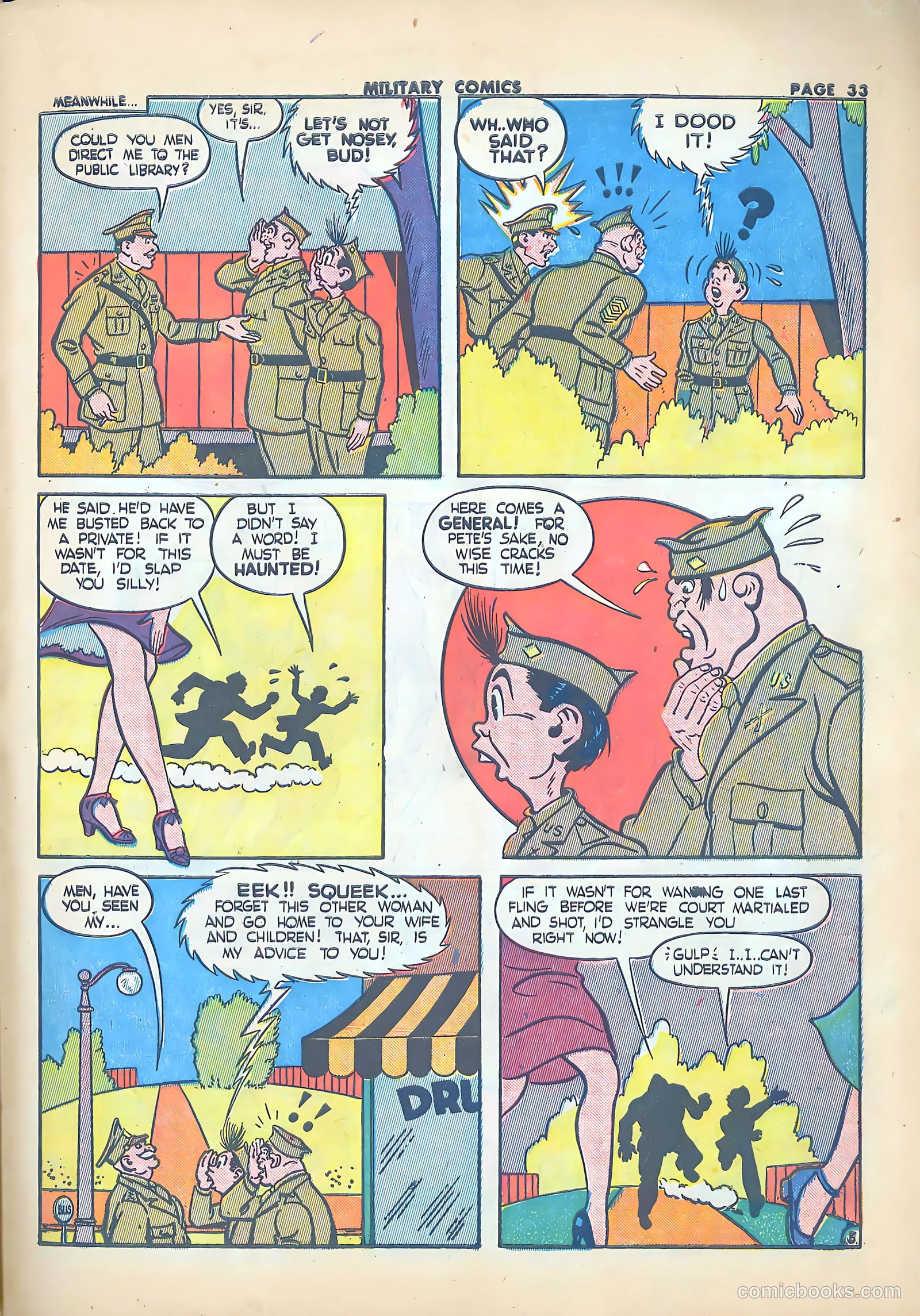 Military Comics #25 (1944) — page 35 of 60