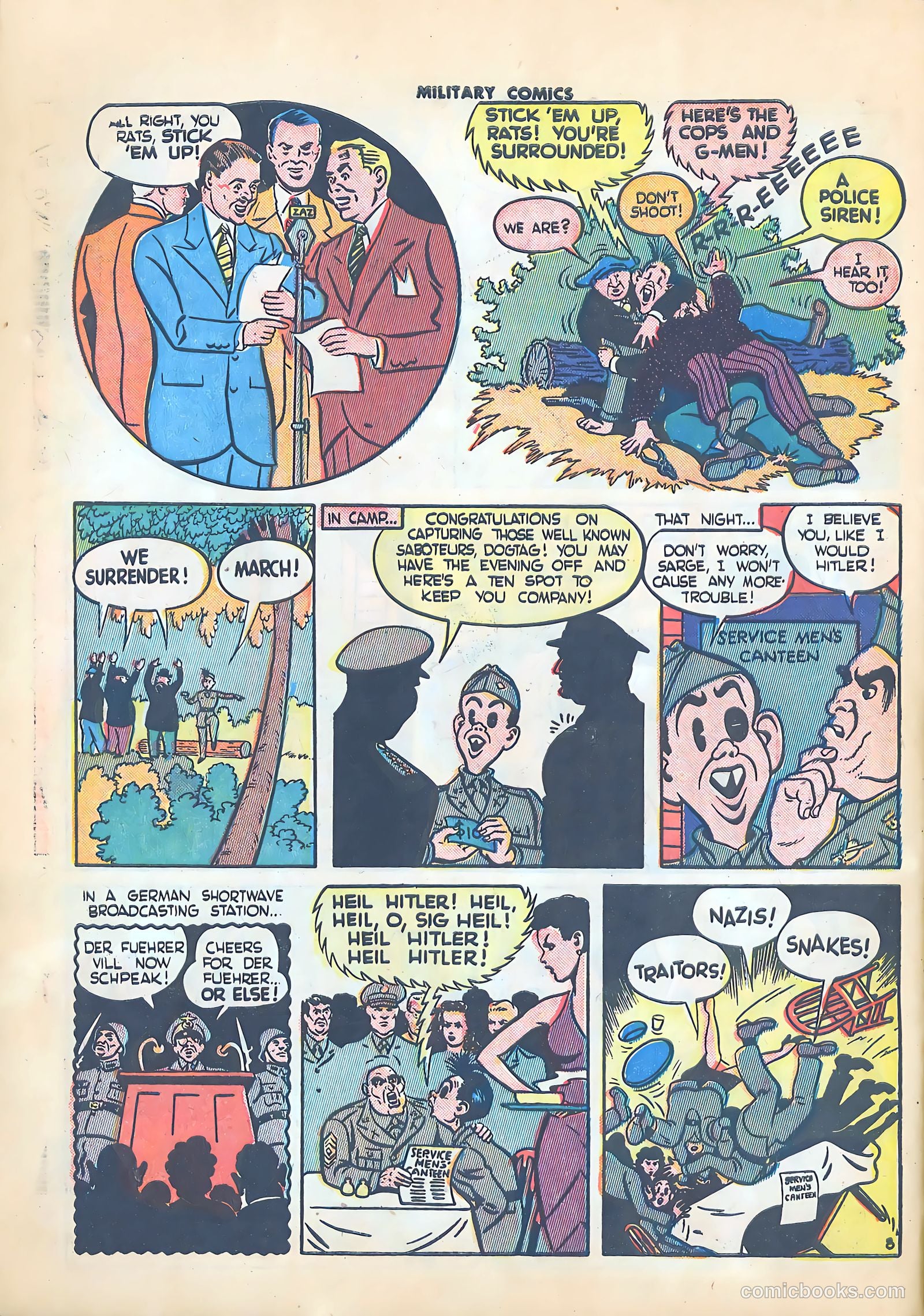Military Comics #25 (1944) — page 38 of 60