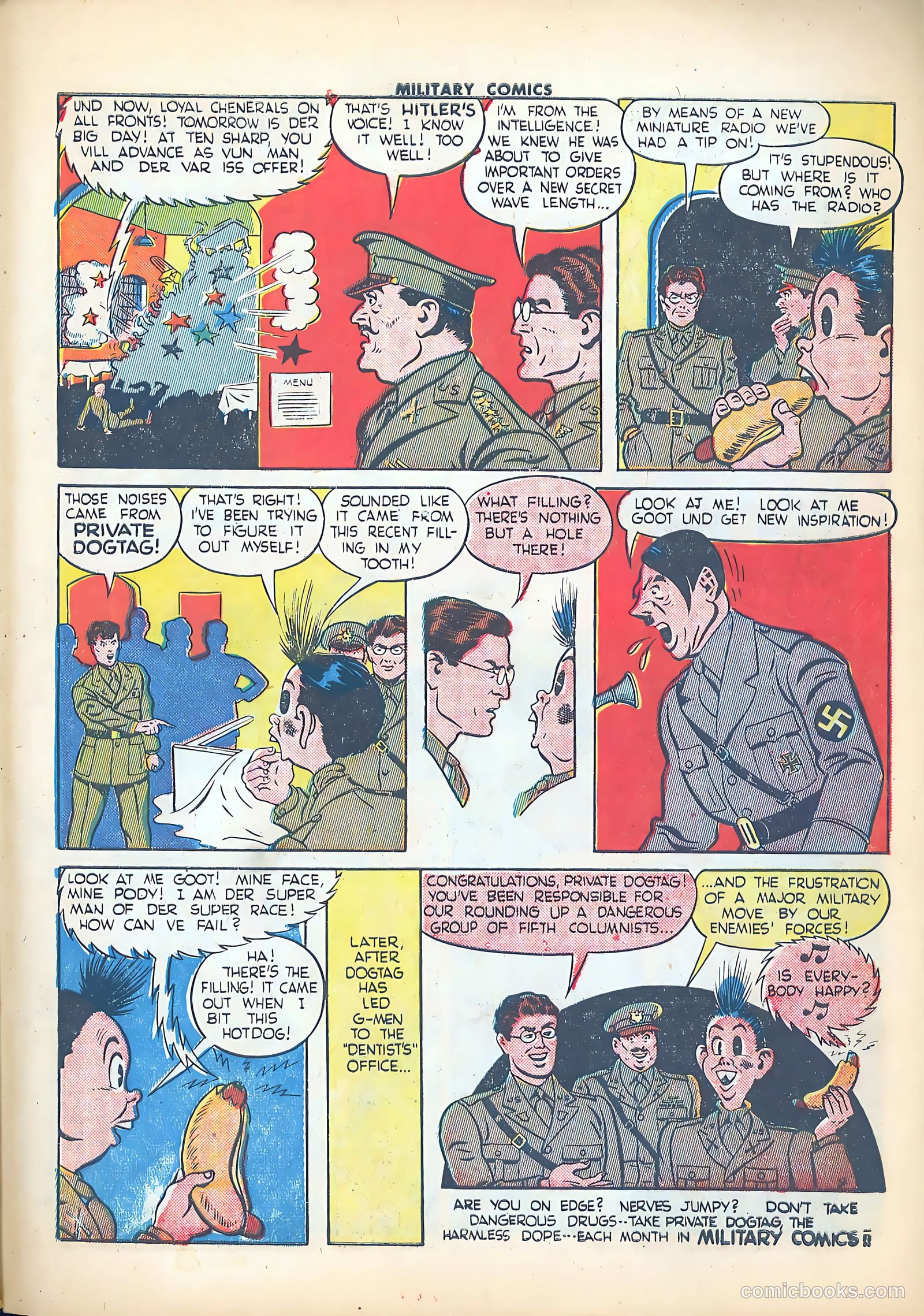 Military Comics #25 (1944) — page 39 of 60