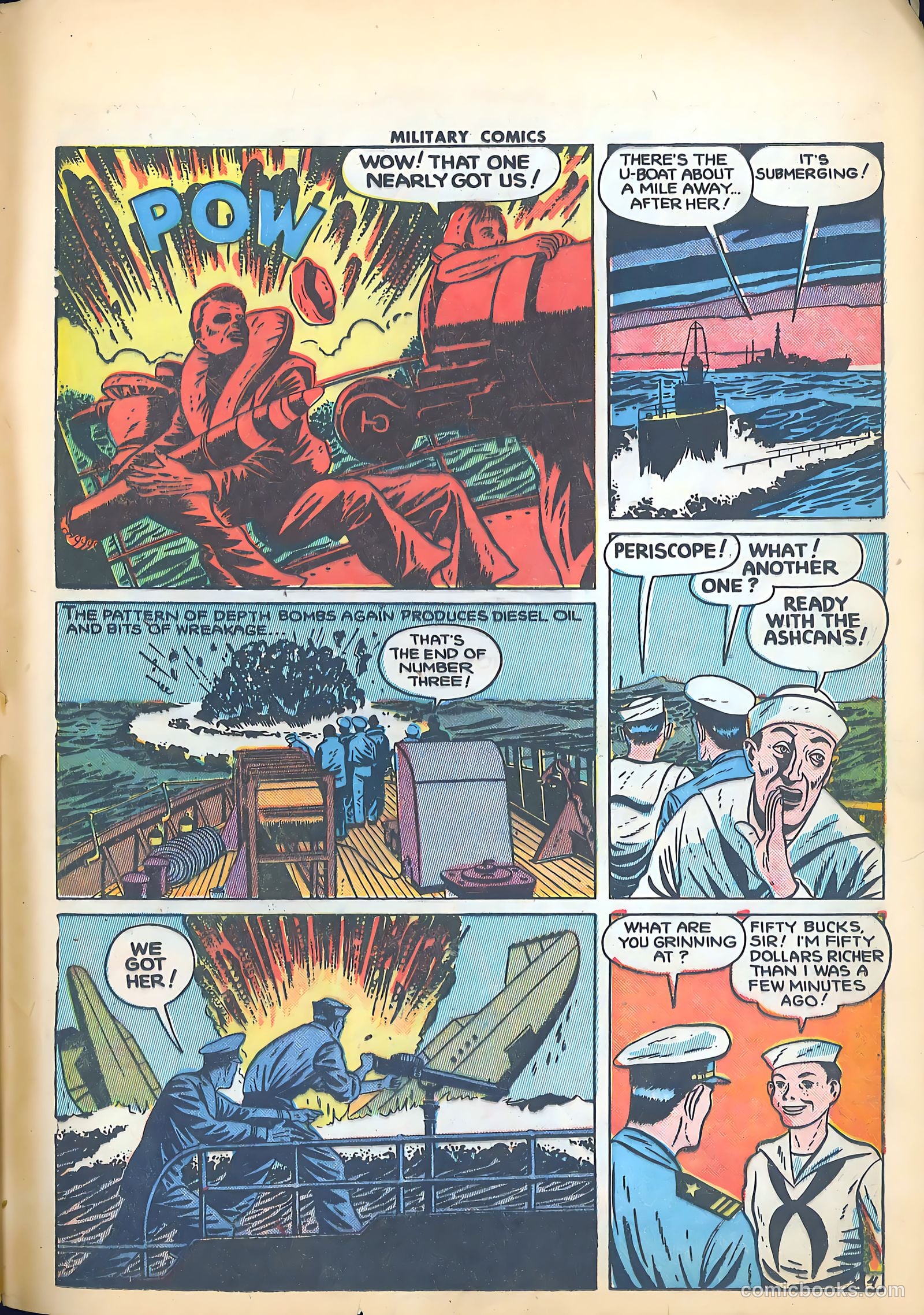 Military Comics #25 (1944) — page 55 of 60