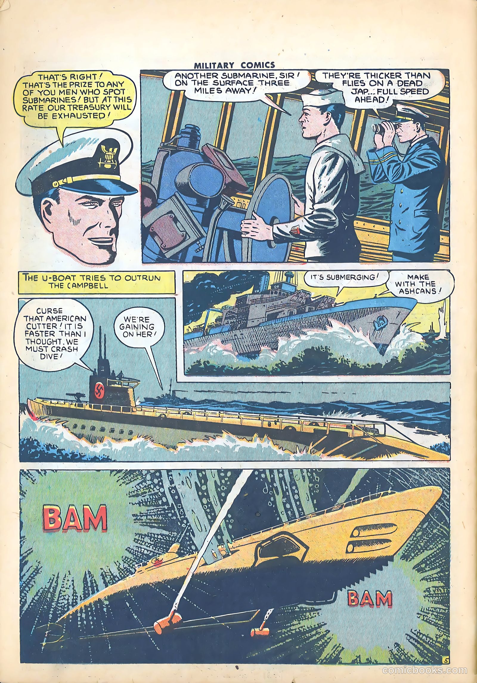 Military Comics #25 (1944) — page 56 of 60