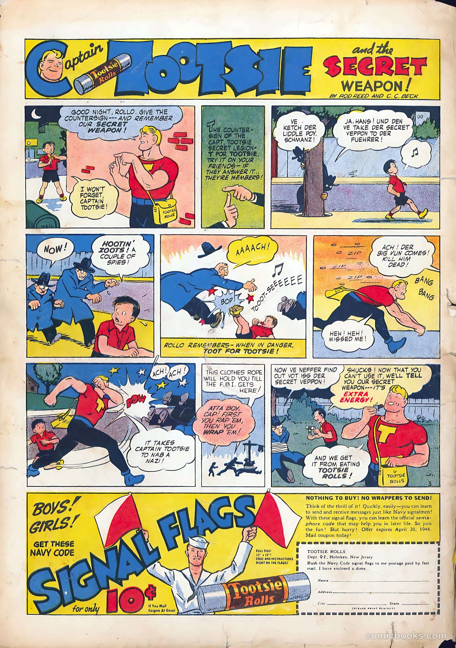 Military Comics #25 (1944) — page 60 of 60